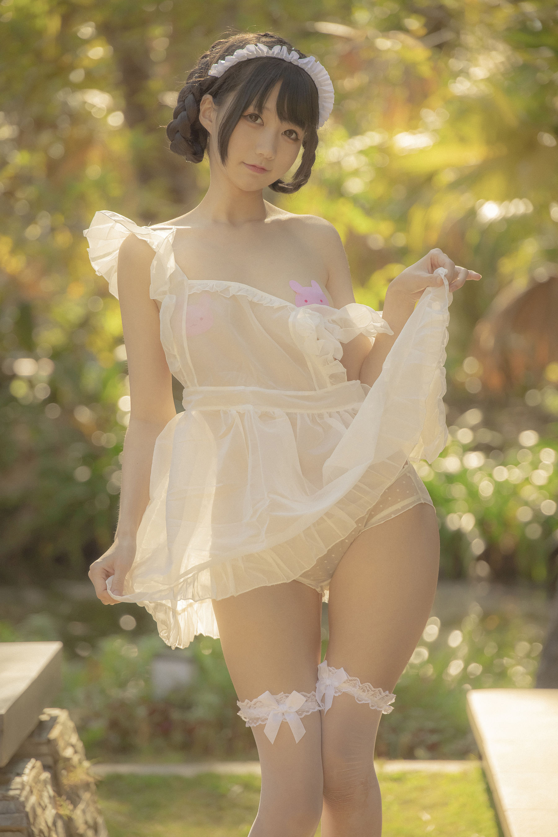 [网红COSER写真] NAGISA魔物喵 - 女仆的夏天