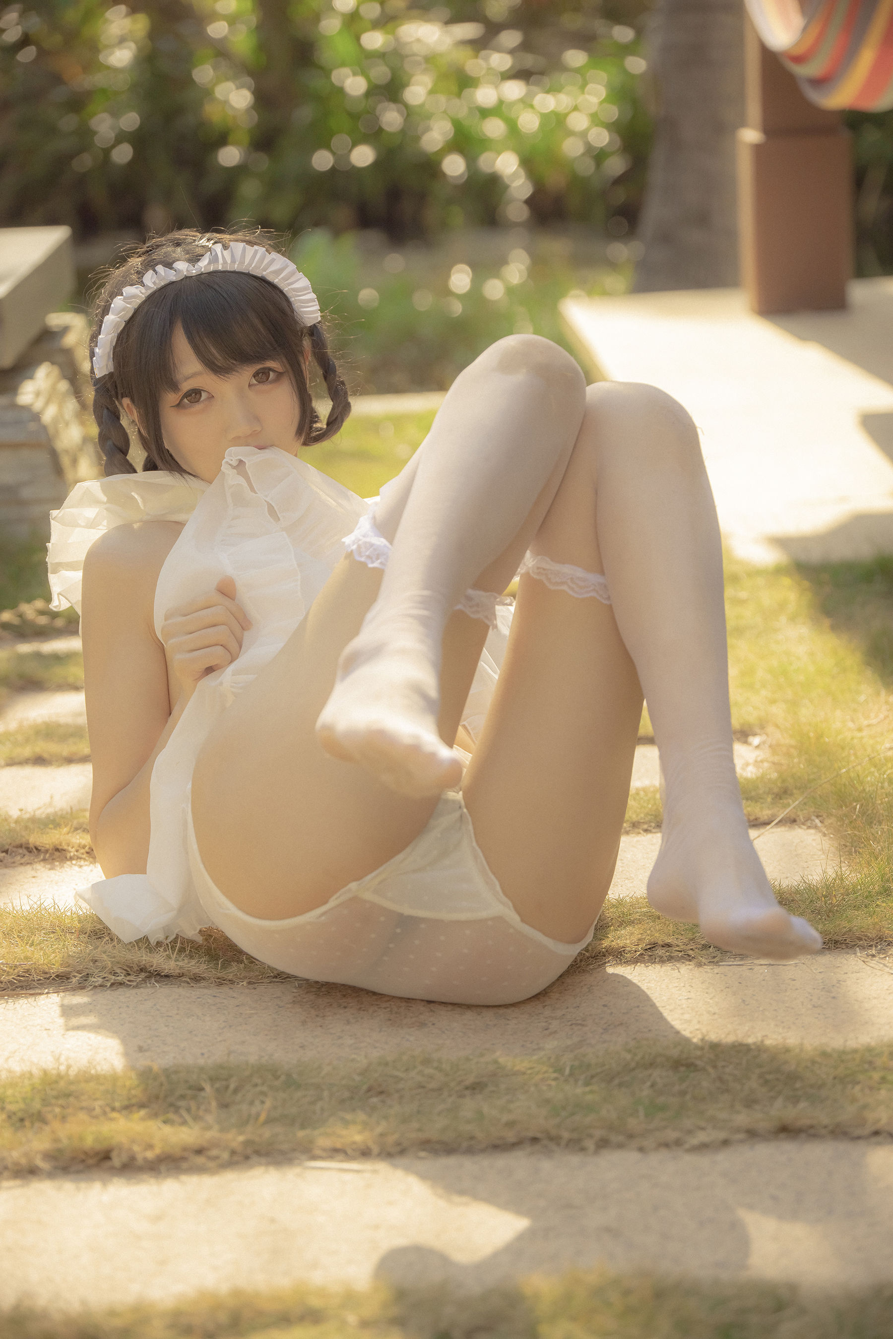 [网红COSER写真] NAGISA魔物喵 - 女仆的夏天