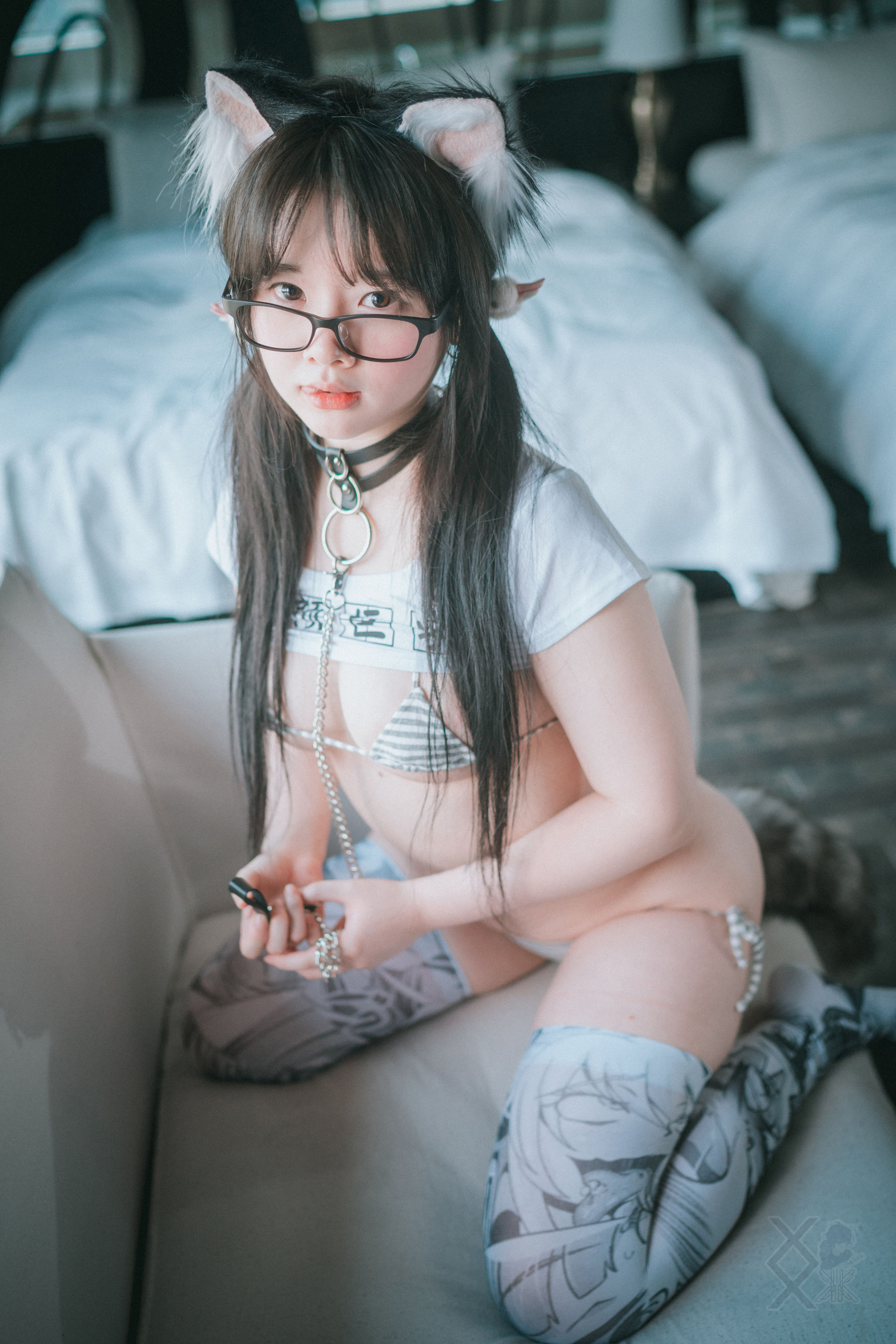 [DJAWA]  Aya - Tamed Wolfgirl 写真套图