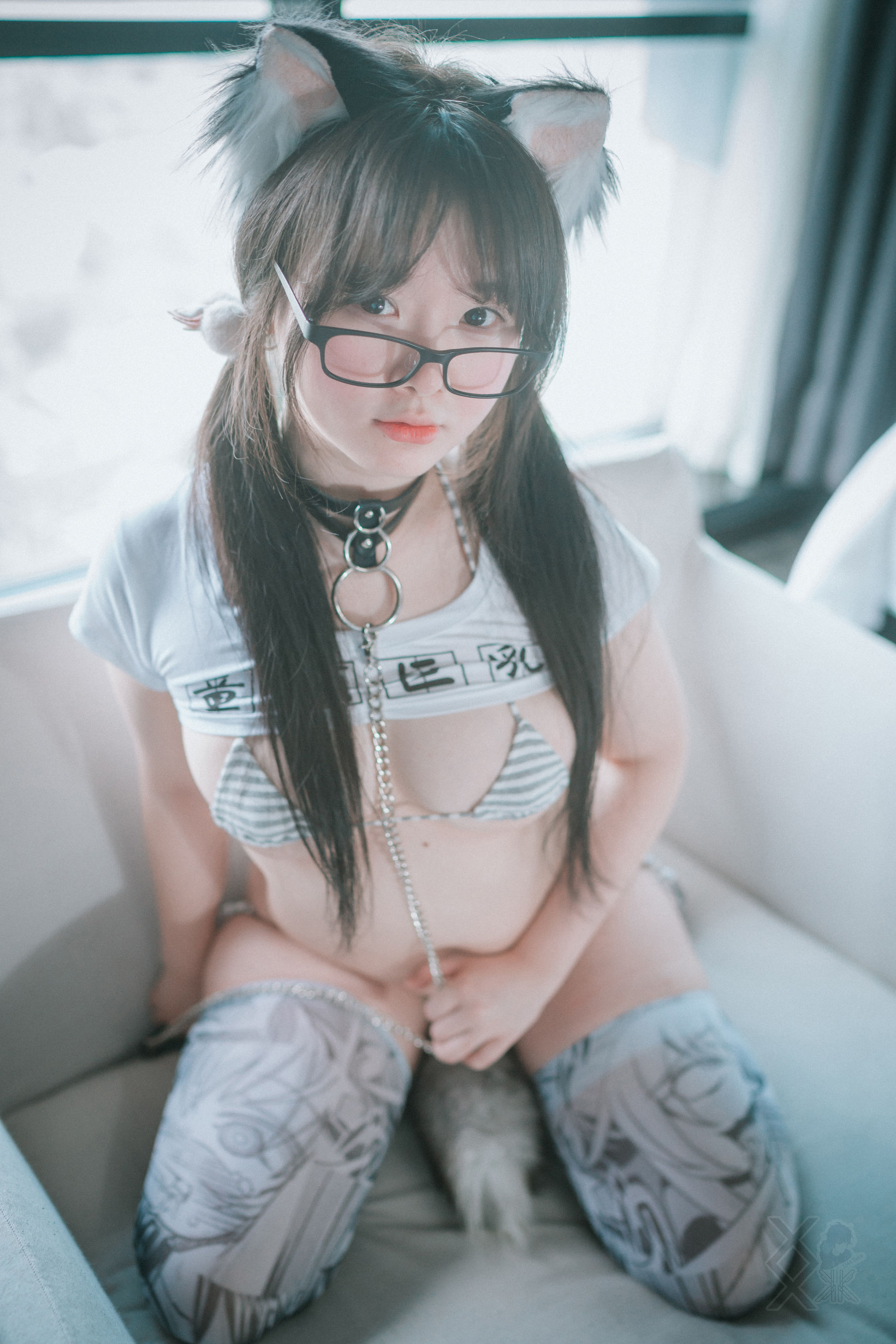 [DJAWA]  Aya - Tamed Wolfgirl 写真套图