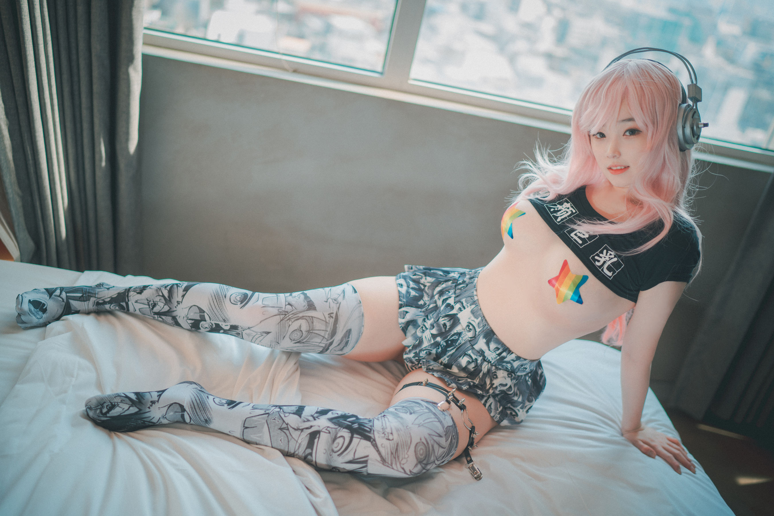 [DJAWA]  BamBi - Sonico w Micro-top 写真套图
