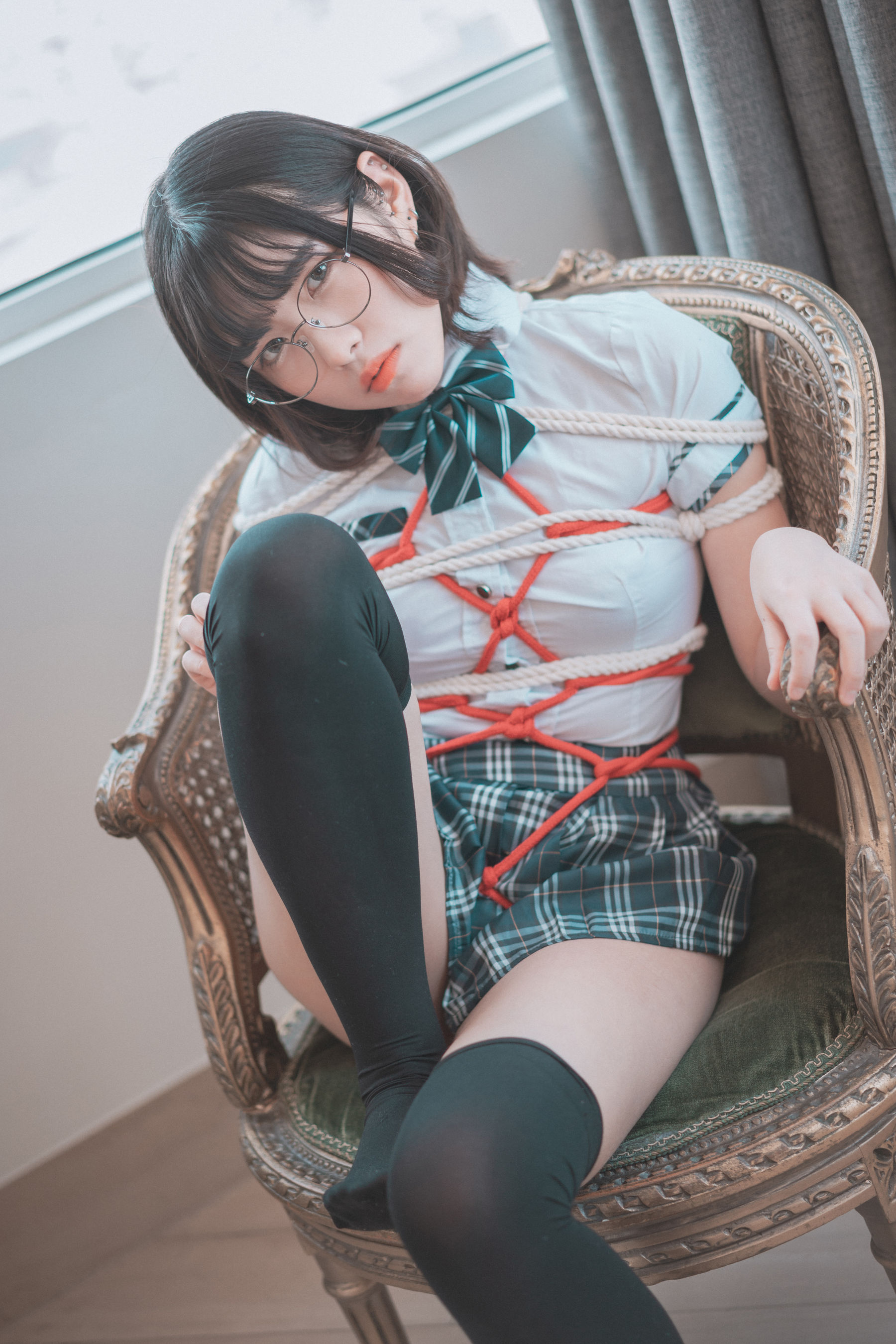 [DJAWA]  Sonson - Knotting Class 緊縛授業 写真套图