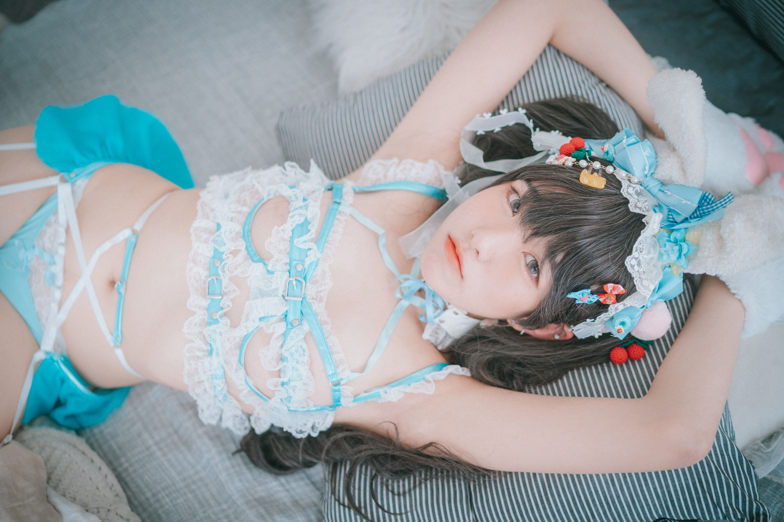 [DJAWA]  Sonson - Turquoise Bunny 写真套图