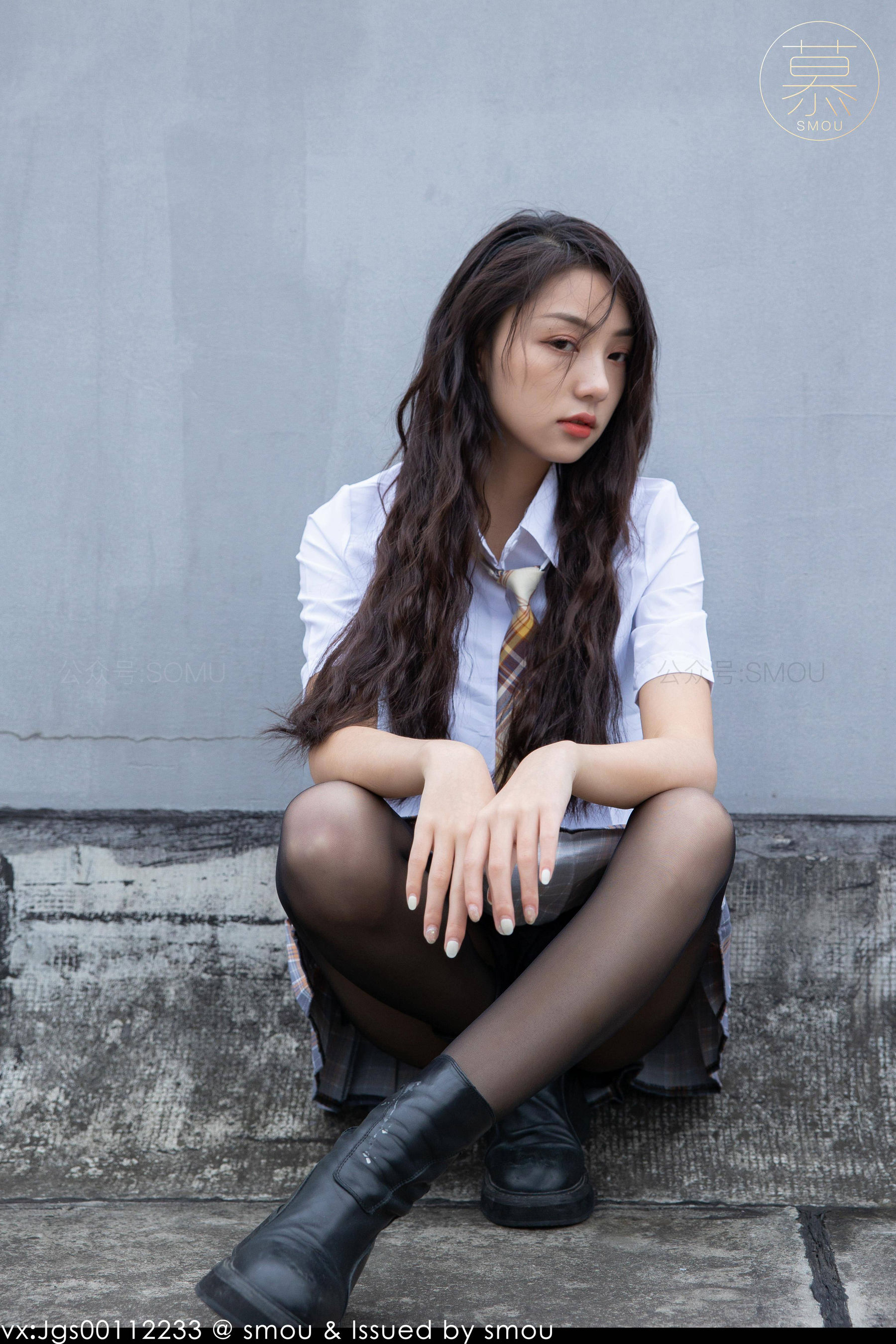 [丝慕SMOU] 蜜系列 M017 诗晴 丝袜美腿套图
