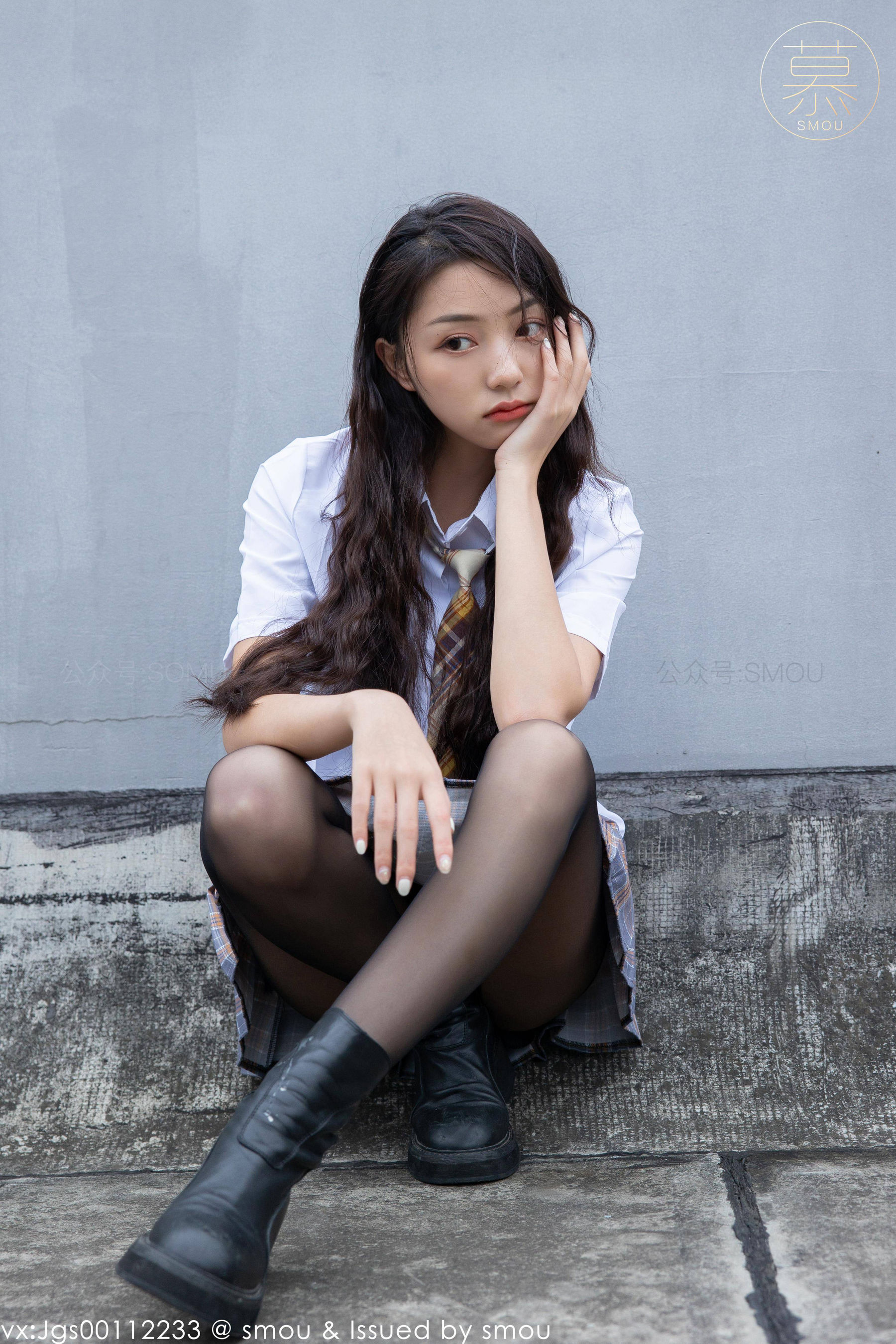 [丝慕SMOU] 蜜系列 M017 诗晴 丝袜美腿套图