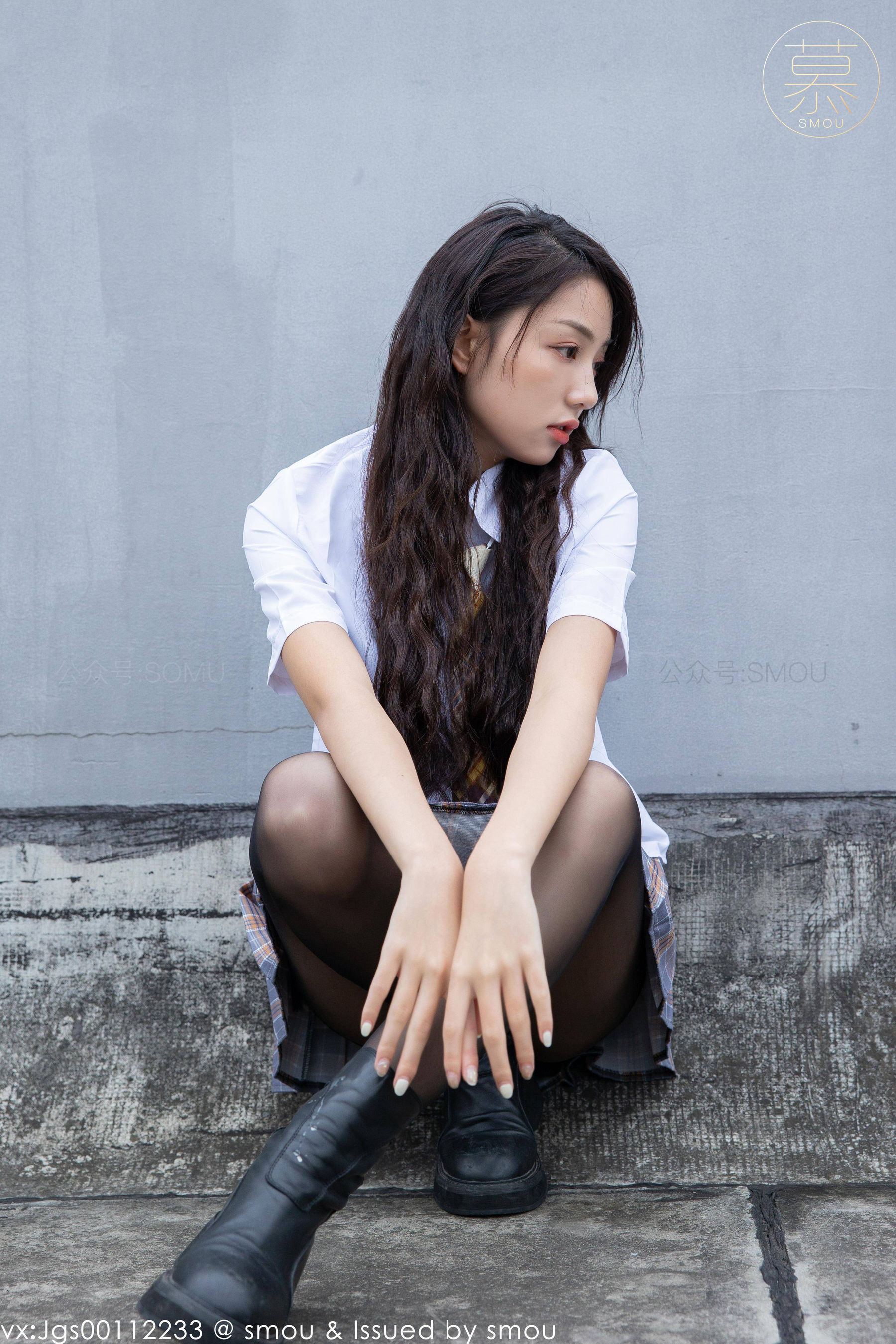 [丝慕SMOU] 蜜系列 M017 诗晴 丝袜美腿套图