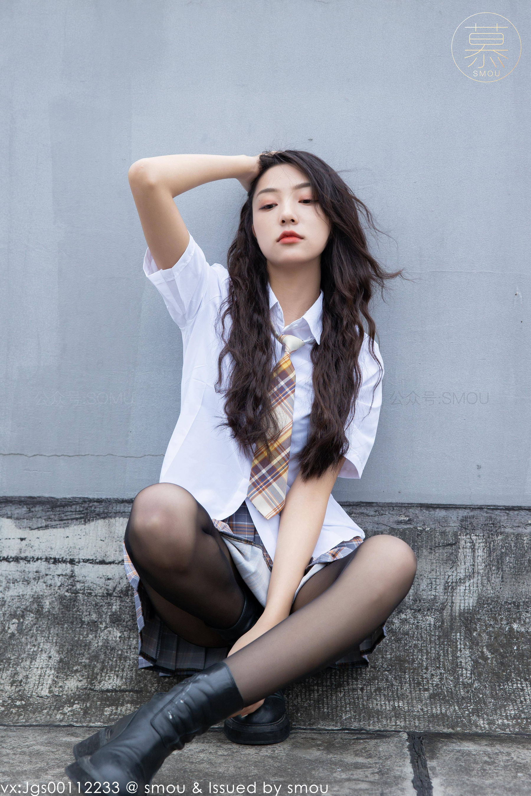 [丝慕SMOU] 蜜系列 M017 诗晴 丝袜美腿套图