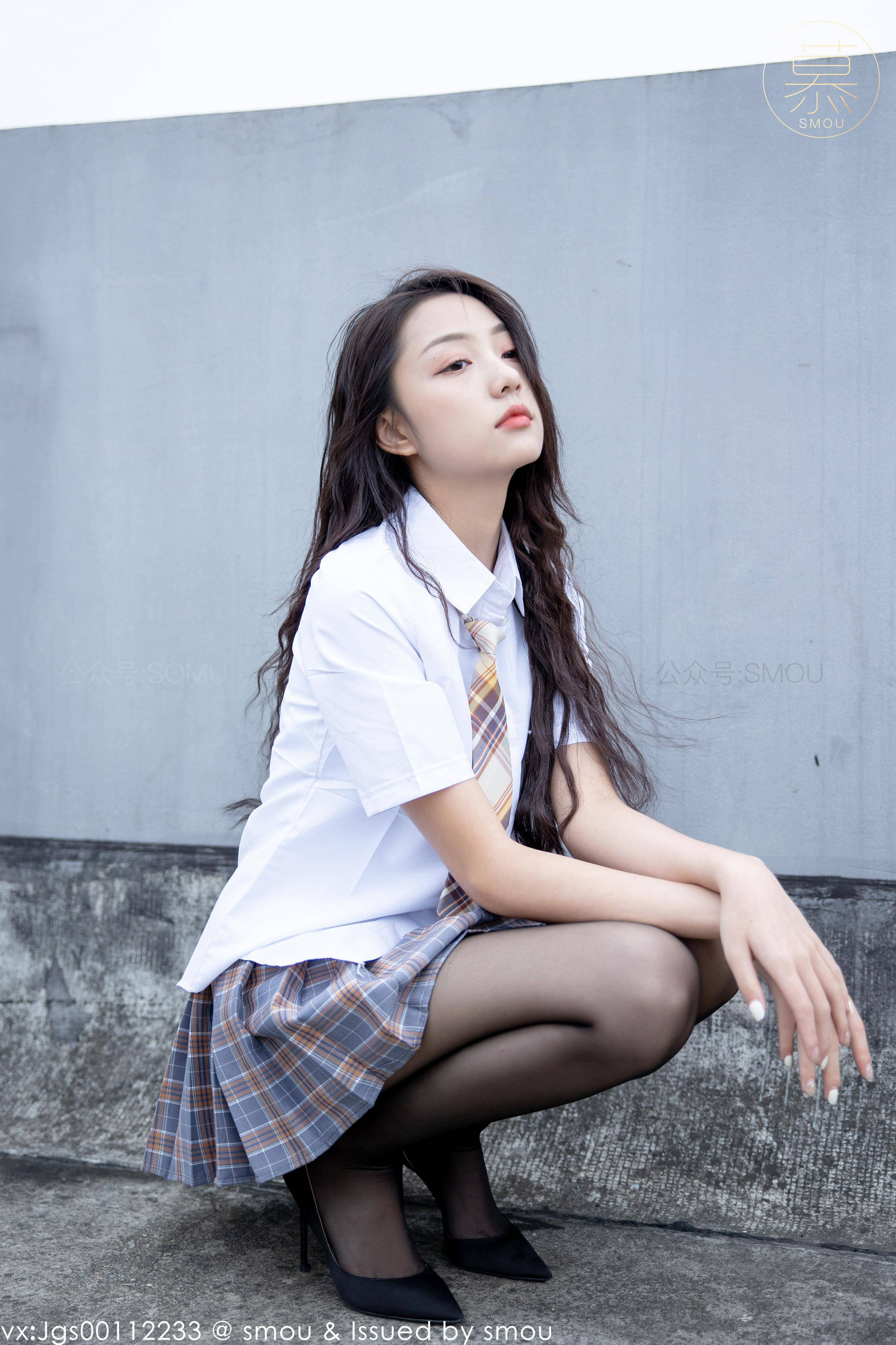 [丝慕SMOU] 蜜系列 M017 诗晴 丝袜美腿套图