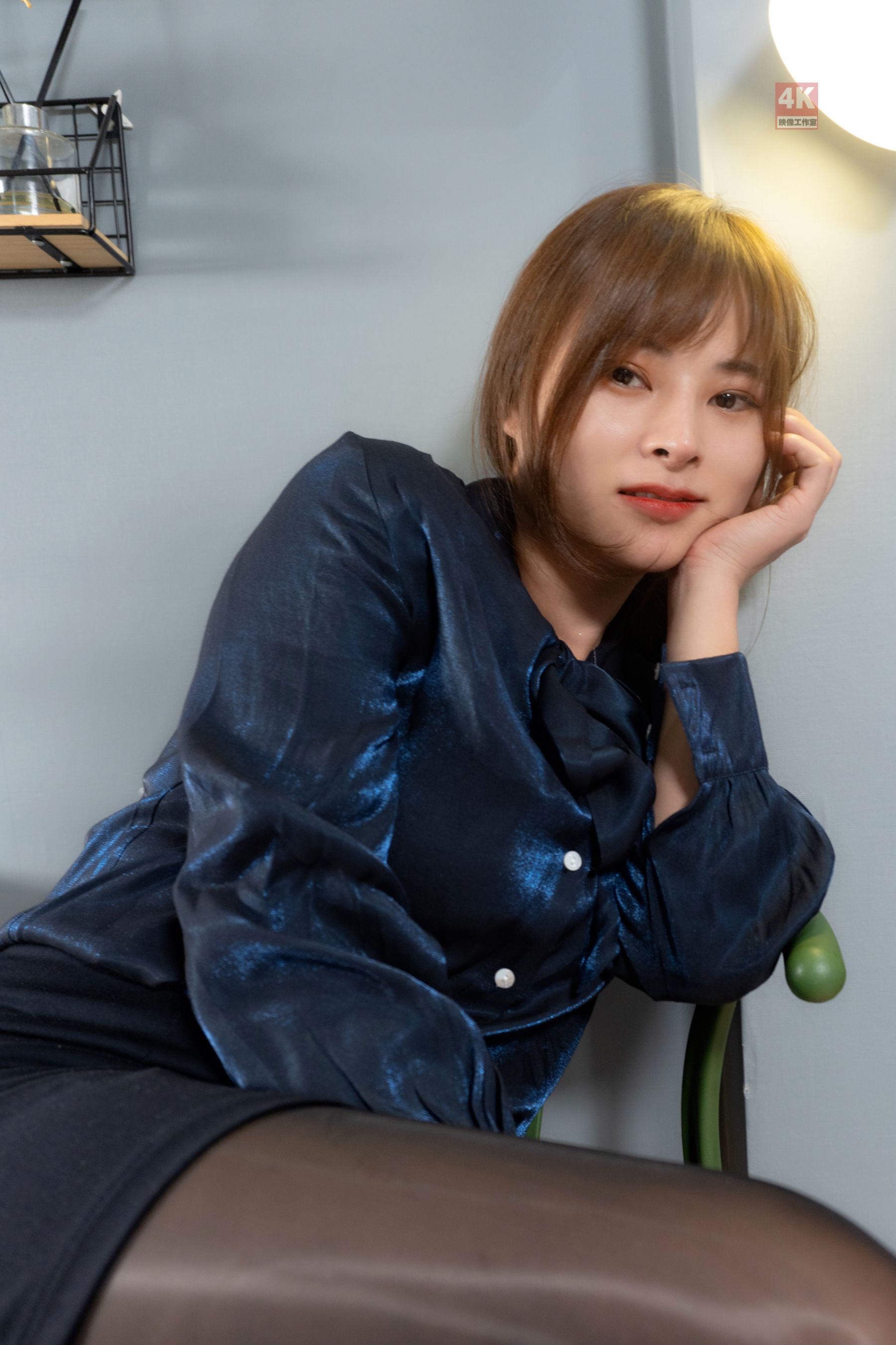 [丽柜Ligui] 网络丽人 Model 奈沐子 《黑秘书 ro 白秘书》