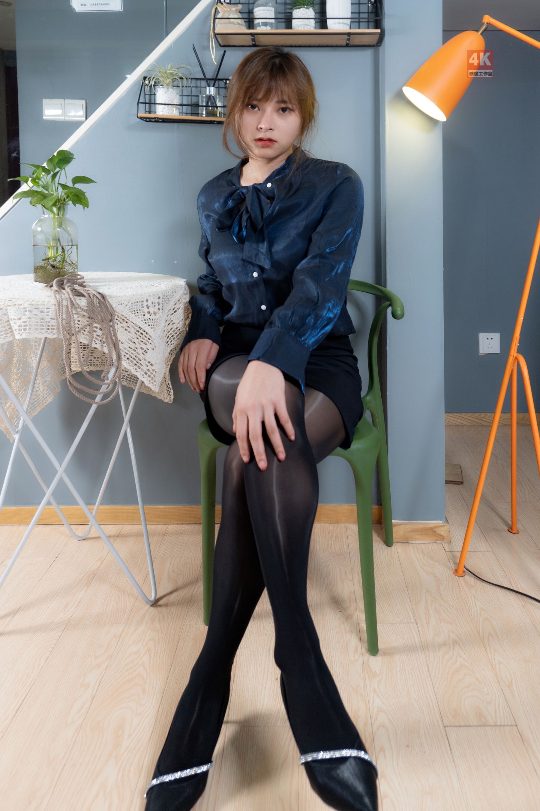[丽柜Ligui] 网络丽人 Model 奈沐子 《黑秘书 ro 白秘书》