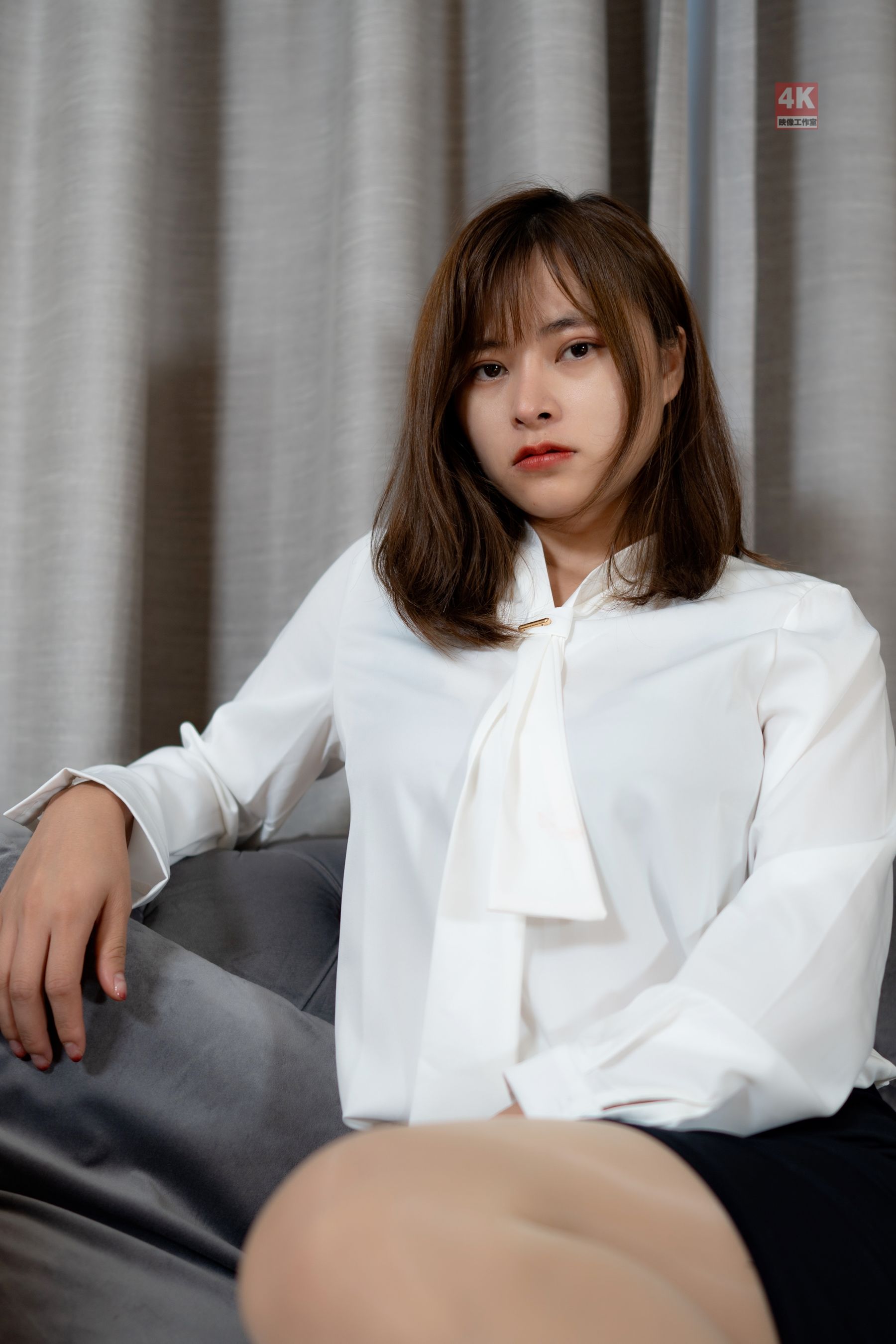 [丽柜Ligui] 网络丽人 Model 奈沐子 《复古的两套日式OL》