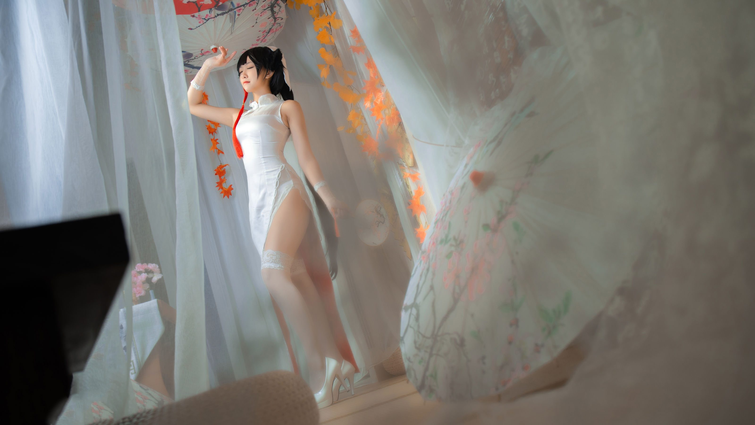 [喵糖映画] VOL.448 日奈娇 高雄旗袍 写真套图