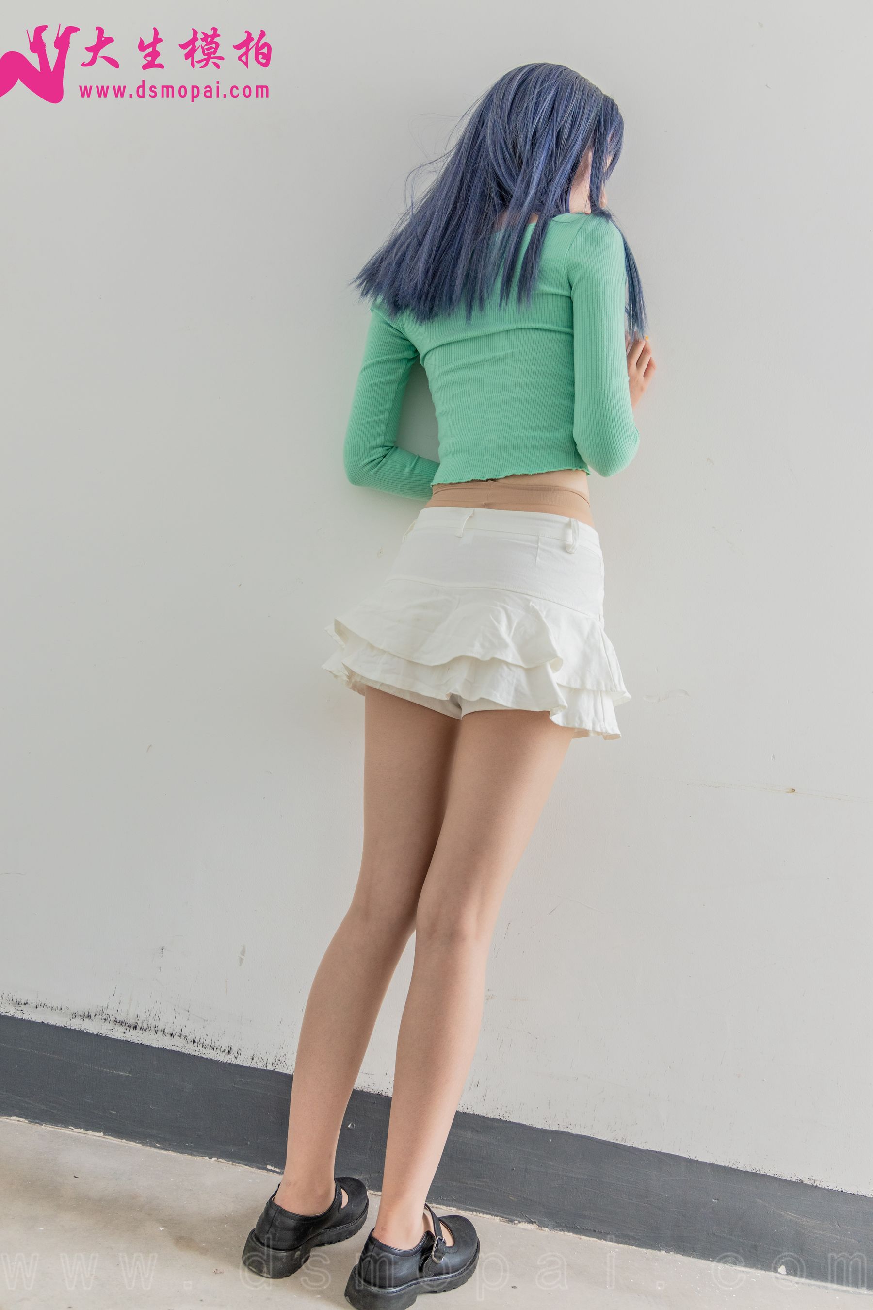 [大生模拍] NO.234 利利 楼道美丝 写真套图