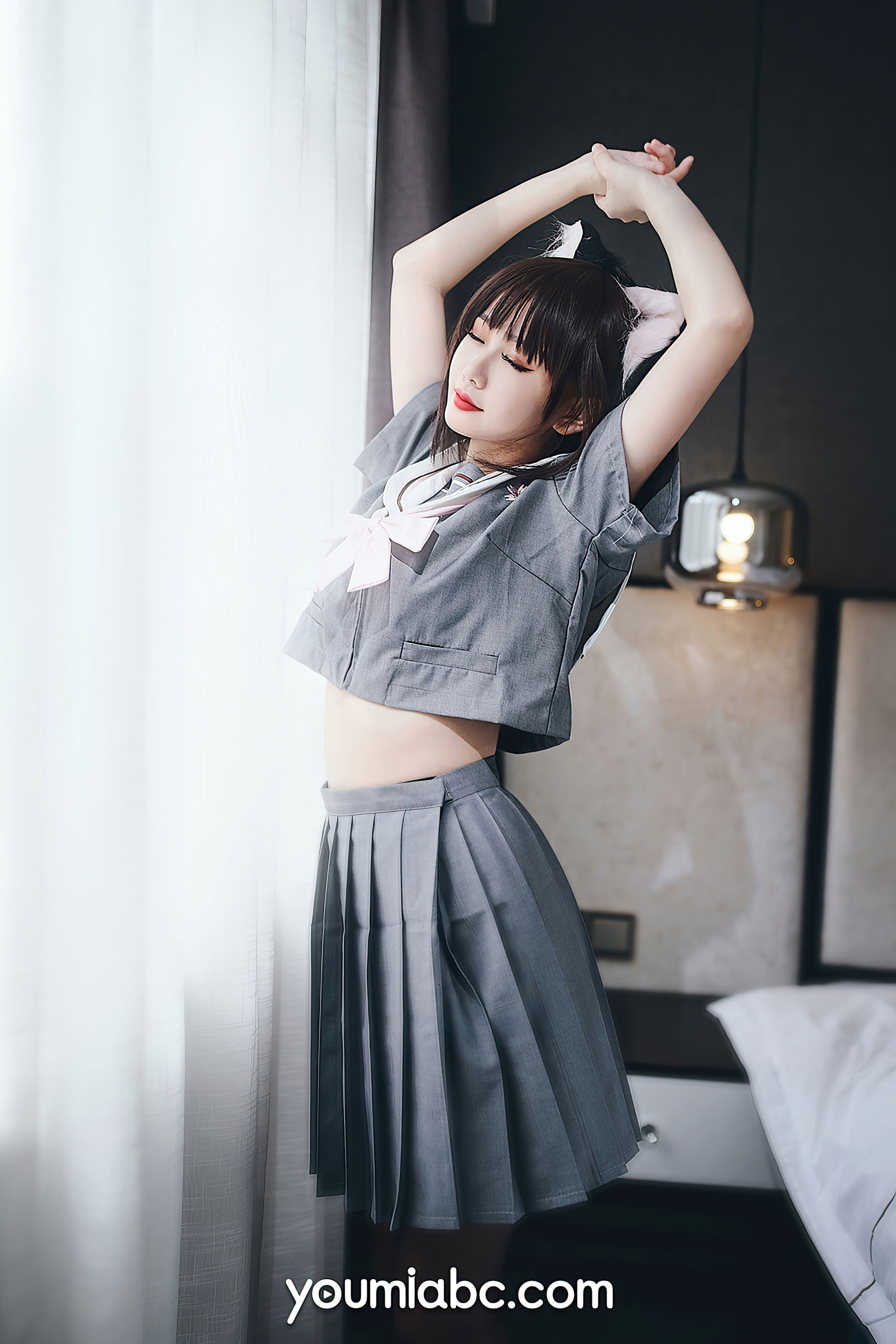 [尤蜜YouMi]  您的蛋蛋 - 制服猫娘