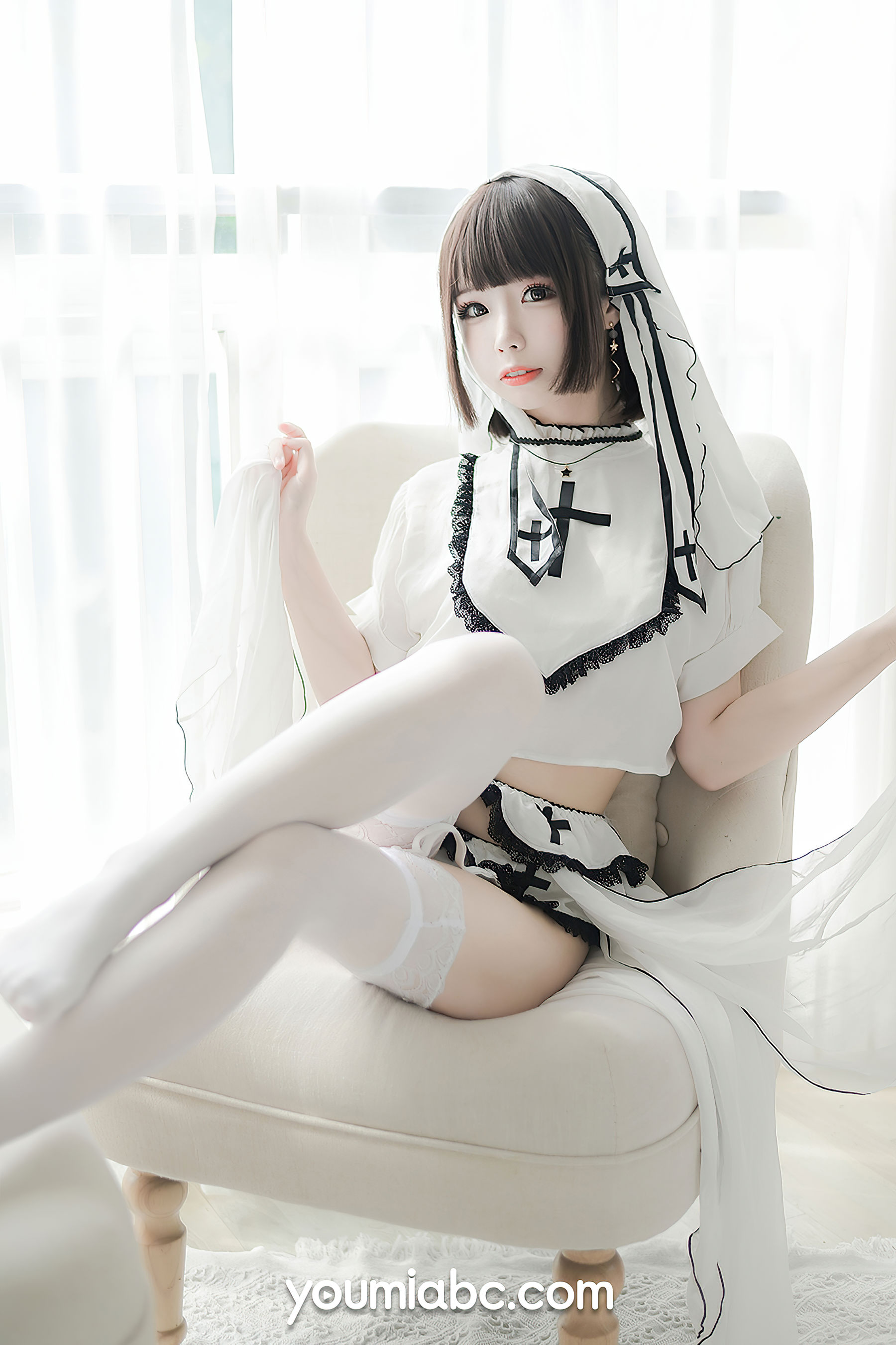 [尤蜜YouMi]  甜椒妙妙mio - 圣洁修女