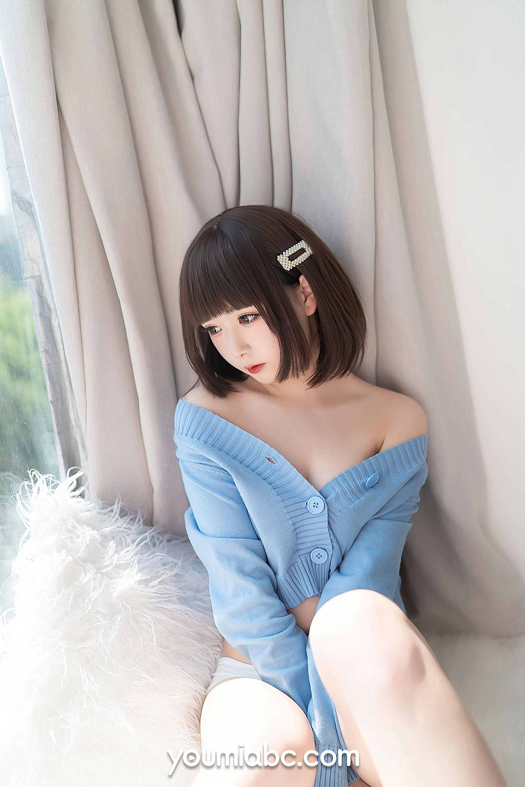 [尤蜜YouMi]  向小圆 - 薄荷蓝之夏