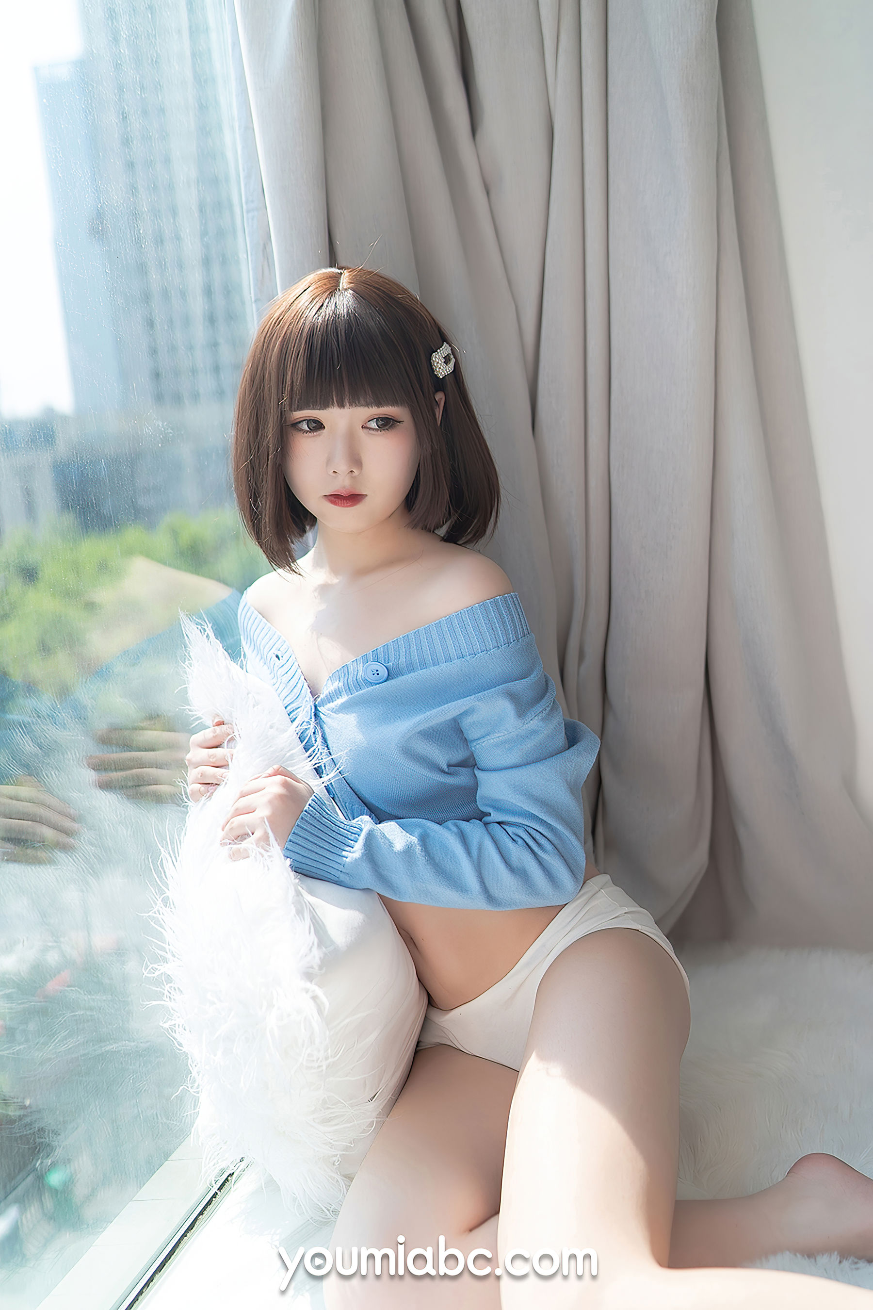 [尤蜜YouMi]  向小圆 - 薄荷蓝之夏