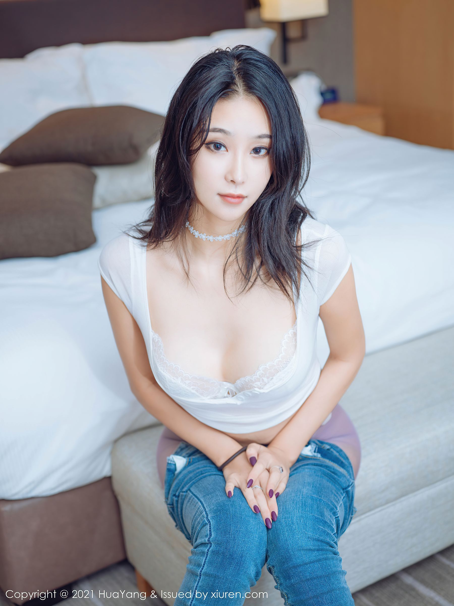 [花漾HuaYang] Vol.405 蓝夏Akasha