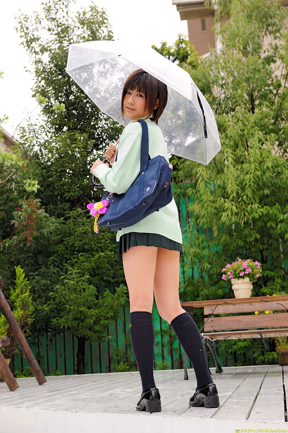 [DGC] NO.849 Ruika Motojima 本島ルイカ 制服美少女天國