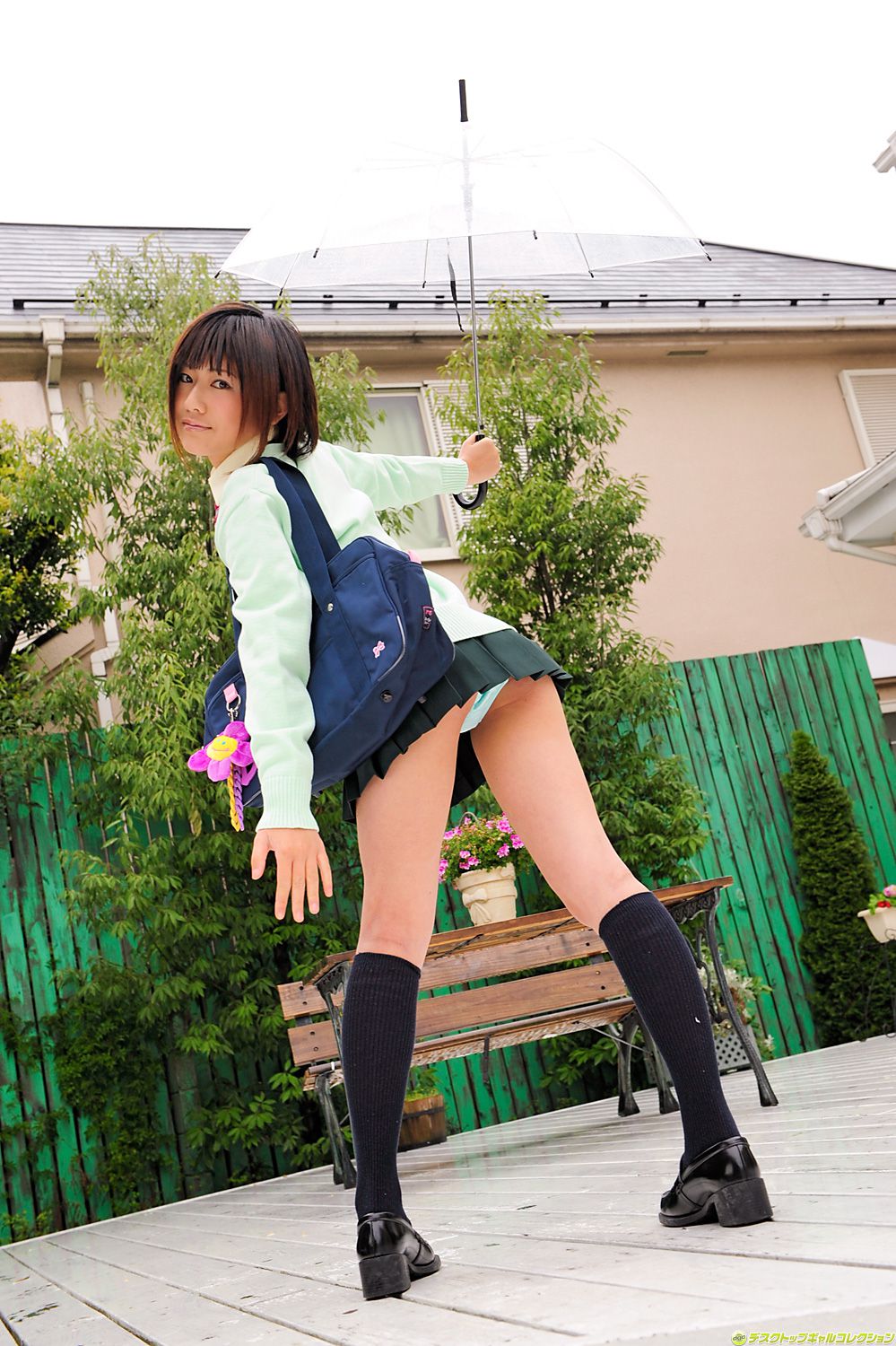 [DGC] NO.849 Ruika Motojima 本島ルイカ 制服美少女天國