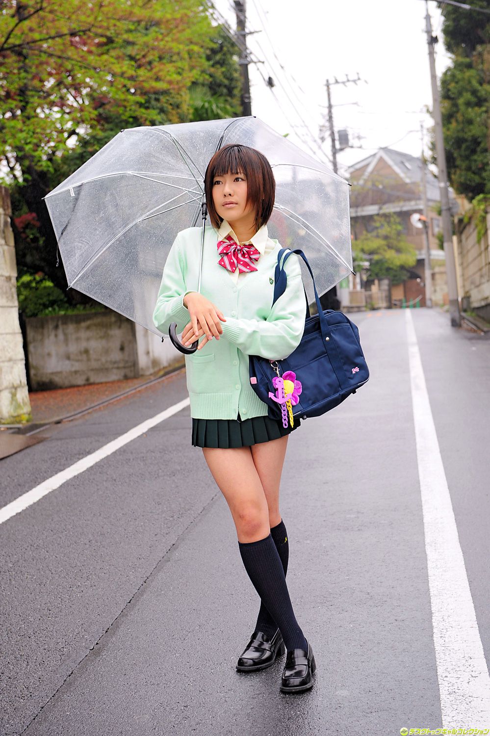 [DGC] NO.849 Ruika Motojima 本島ルイカ 制服美少女天國