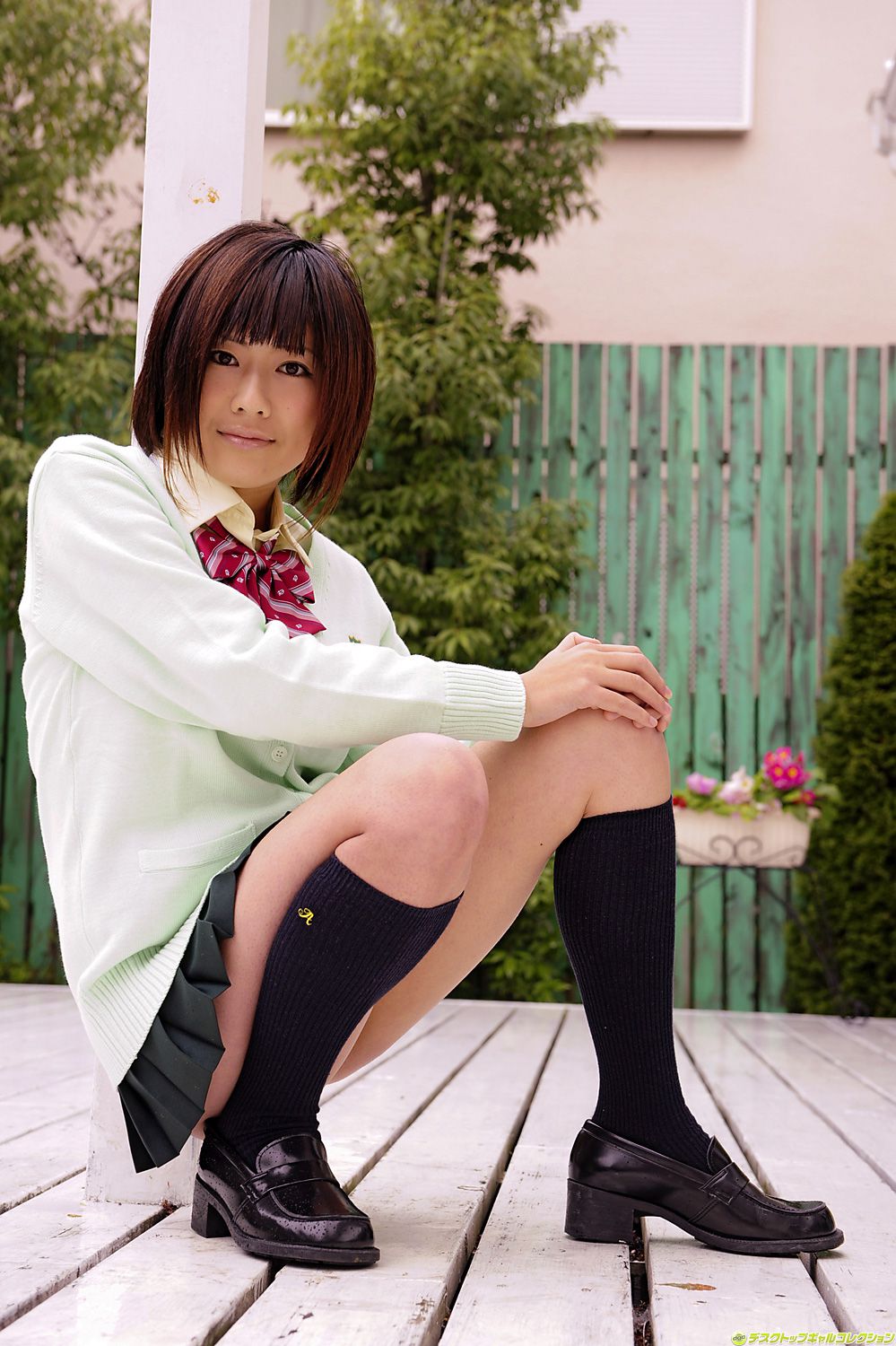 [DGC] NO.849 Ruika Motojima 本島ルイカ 制服美少女天國