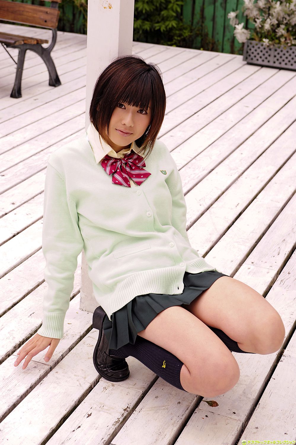 [DGC] NO.849 Ruika Motojima 本島ルイカ 制服美少女天國
