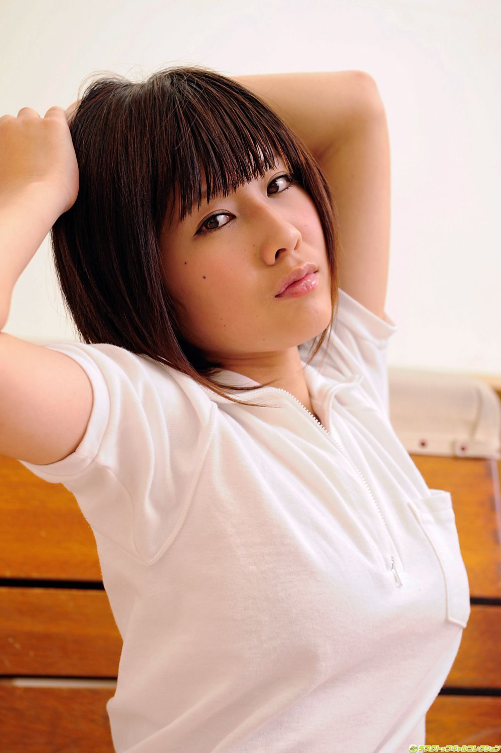 [DGC] NO.849 Ruika Motojima 本島ルイカ 制服美少女天國