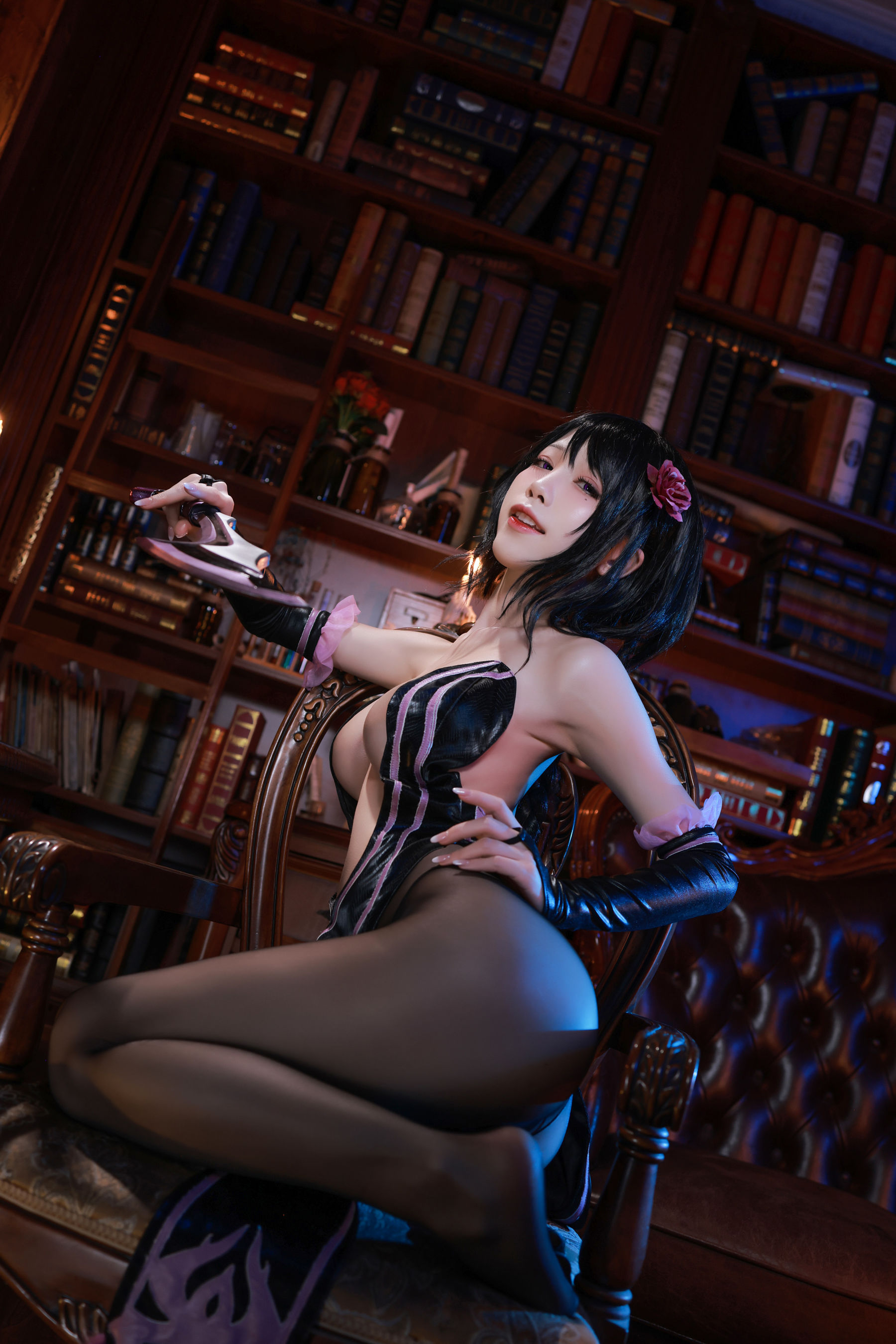 [网红COSER写真] 动漫博主水淼aqua - 猎肠者