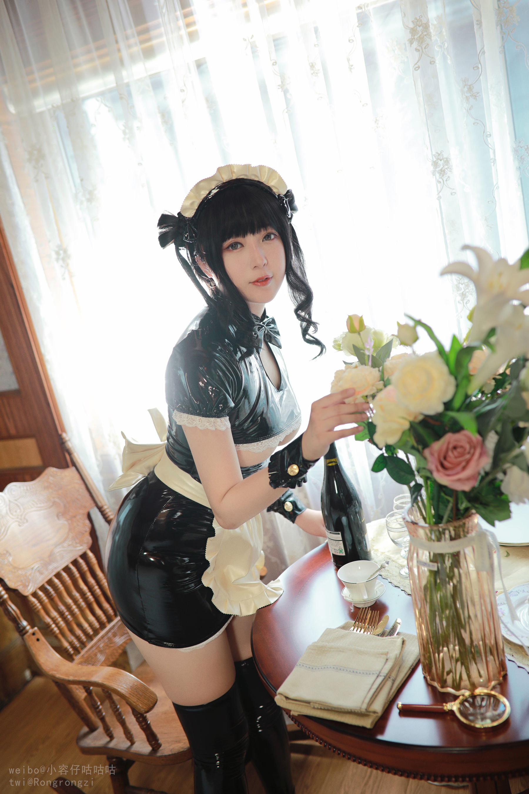[网红COSER写真] 小容仔咕咕咕 - 南半球女仆