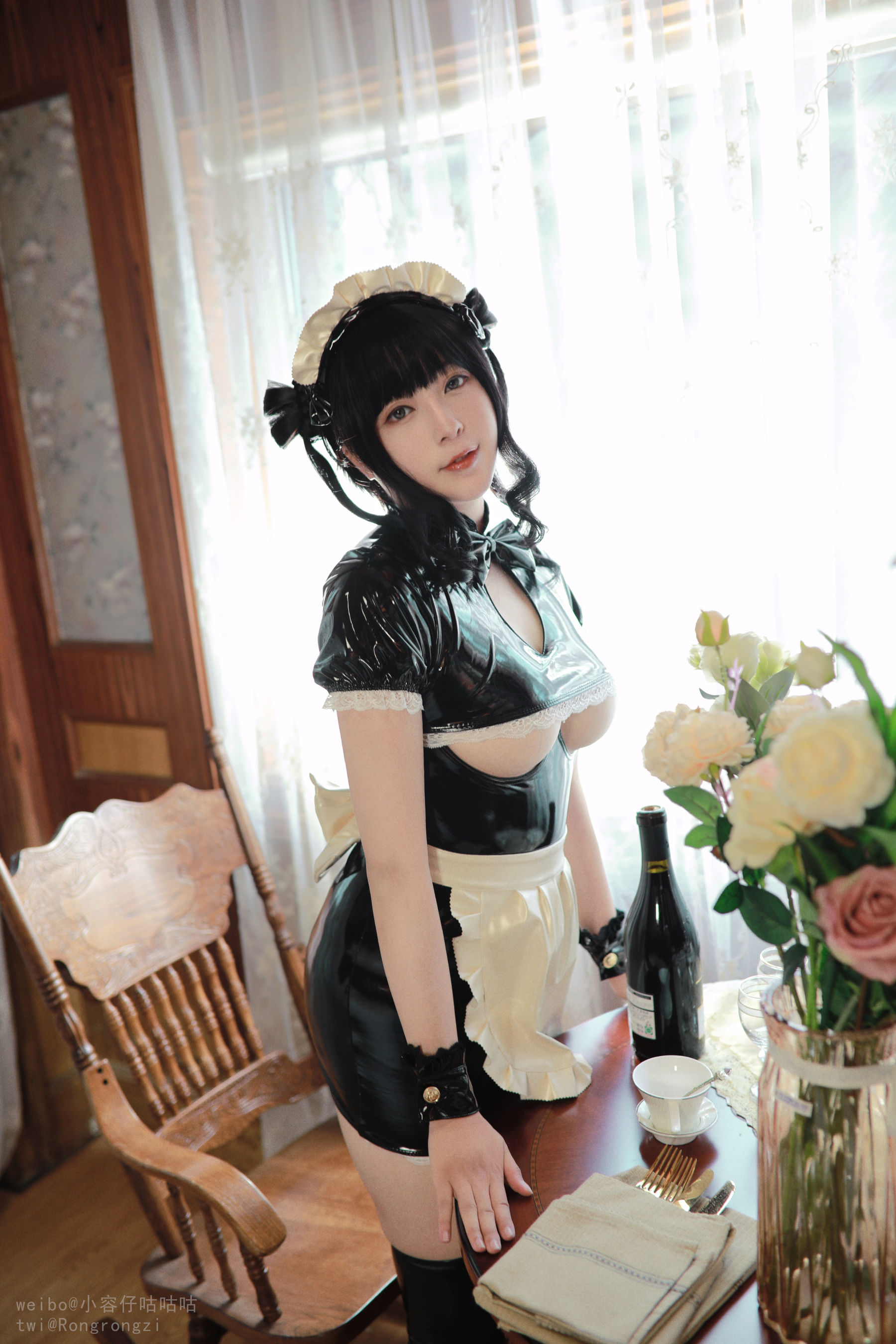 [网红COSER写真] 小容仔咕咕咕 - 南半球女仆