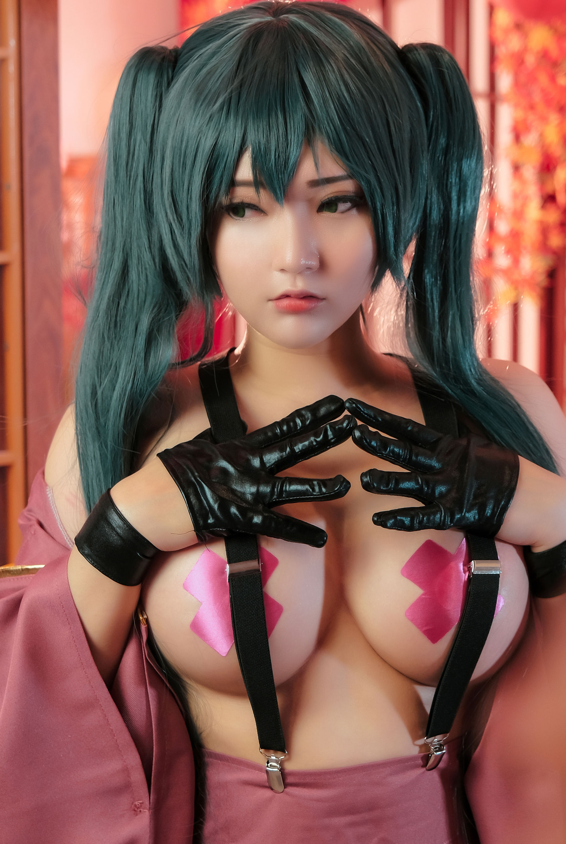 [网红COSER写真] Coser小姐姐Potato Godzilla - Miku Senbonzakura