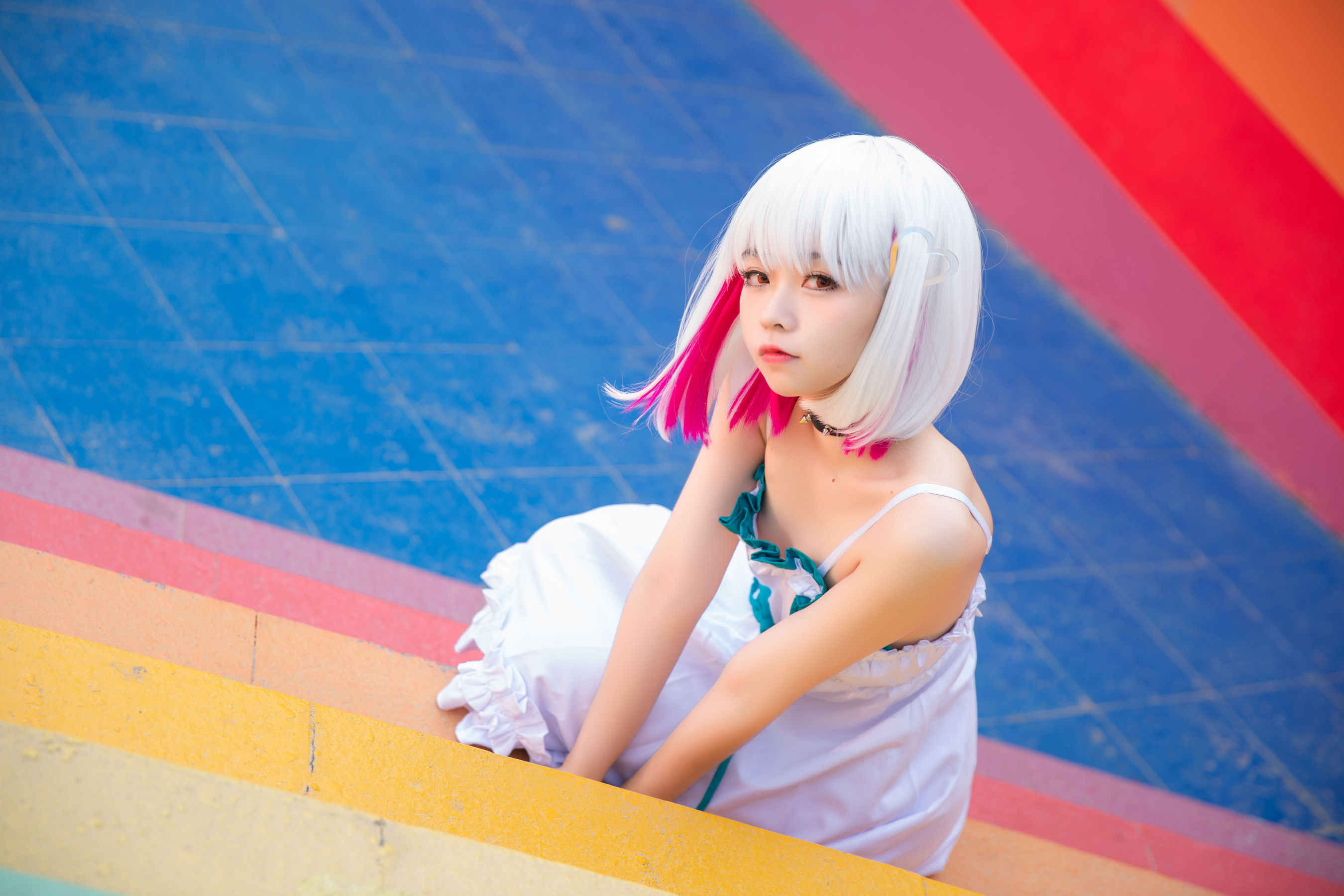 [网红COSER写真] 动漫博主G44不会受伤 - 珀尔诺