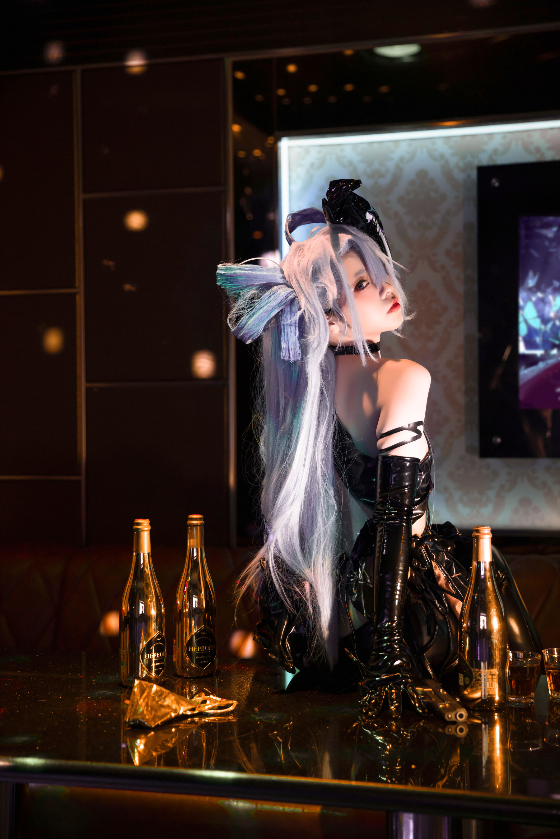 [网红COSER写真] 动漫博主G44不会受伤 - 香槟怪盗
