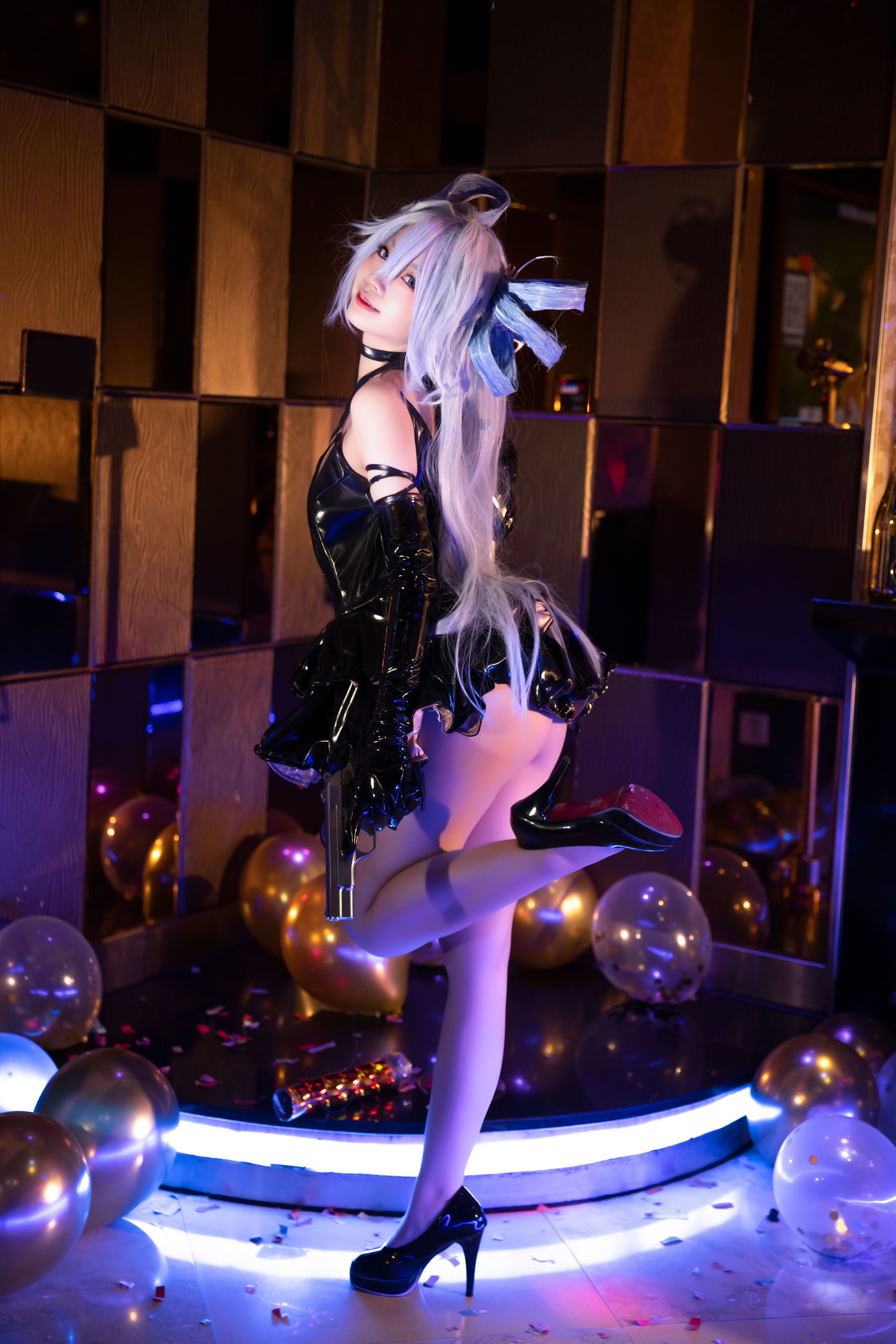 [网红COSER写真] 动漫博主G44不会受伤 - 香槟怪盗