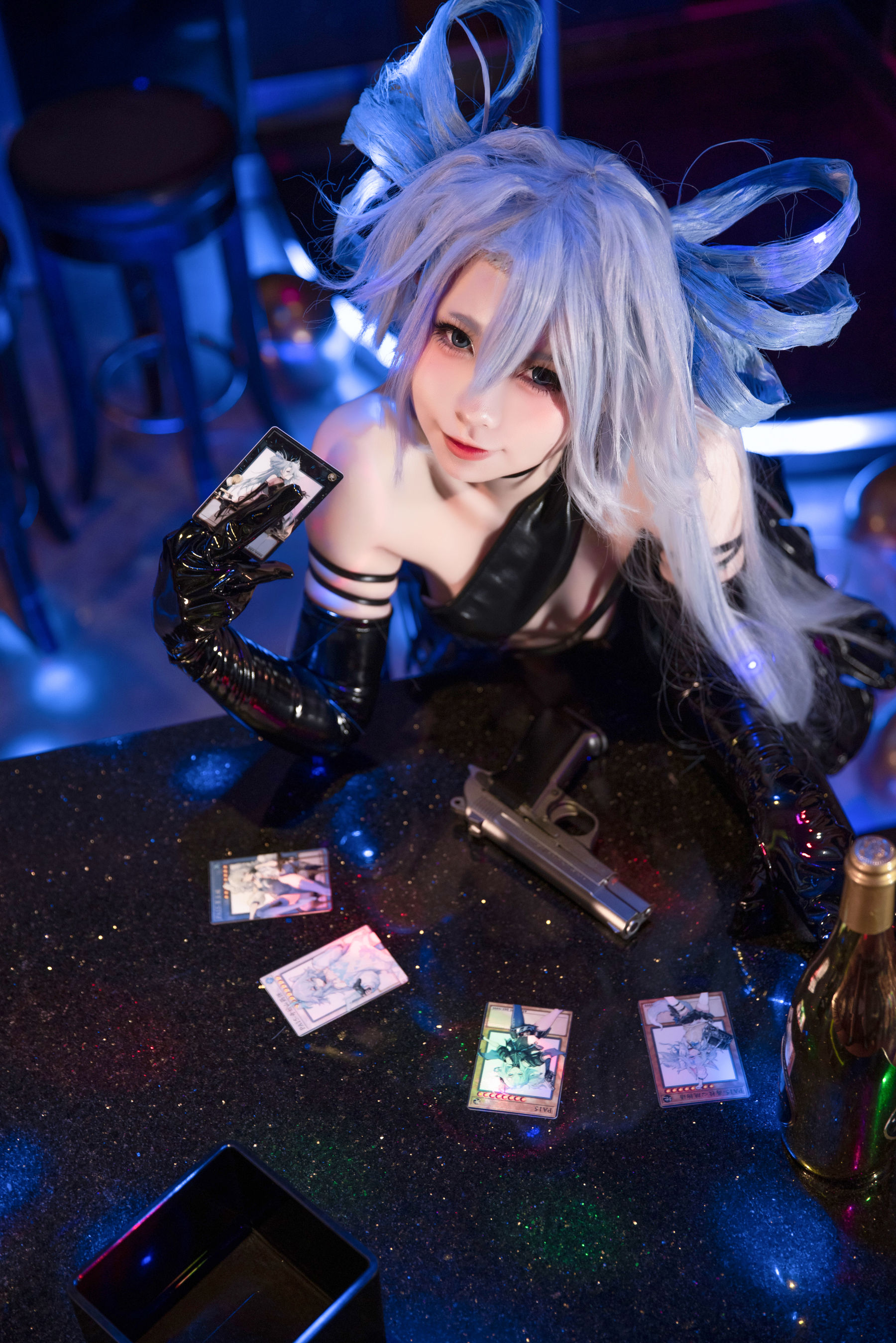 [网红COSER写真] 动漫博主G44不会受伤 - 香槟怪盗