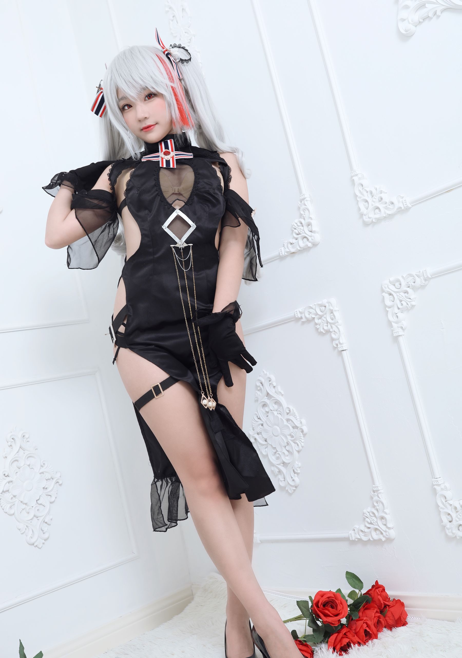 [网红COSER写真] 动漫博主Mime弥美 - 碧蓝航线 欧根亲王