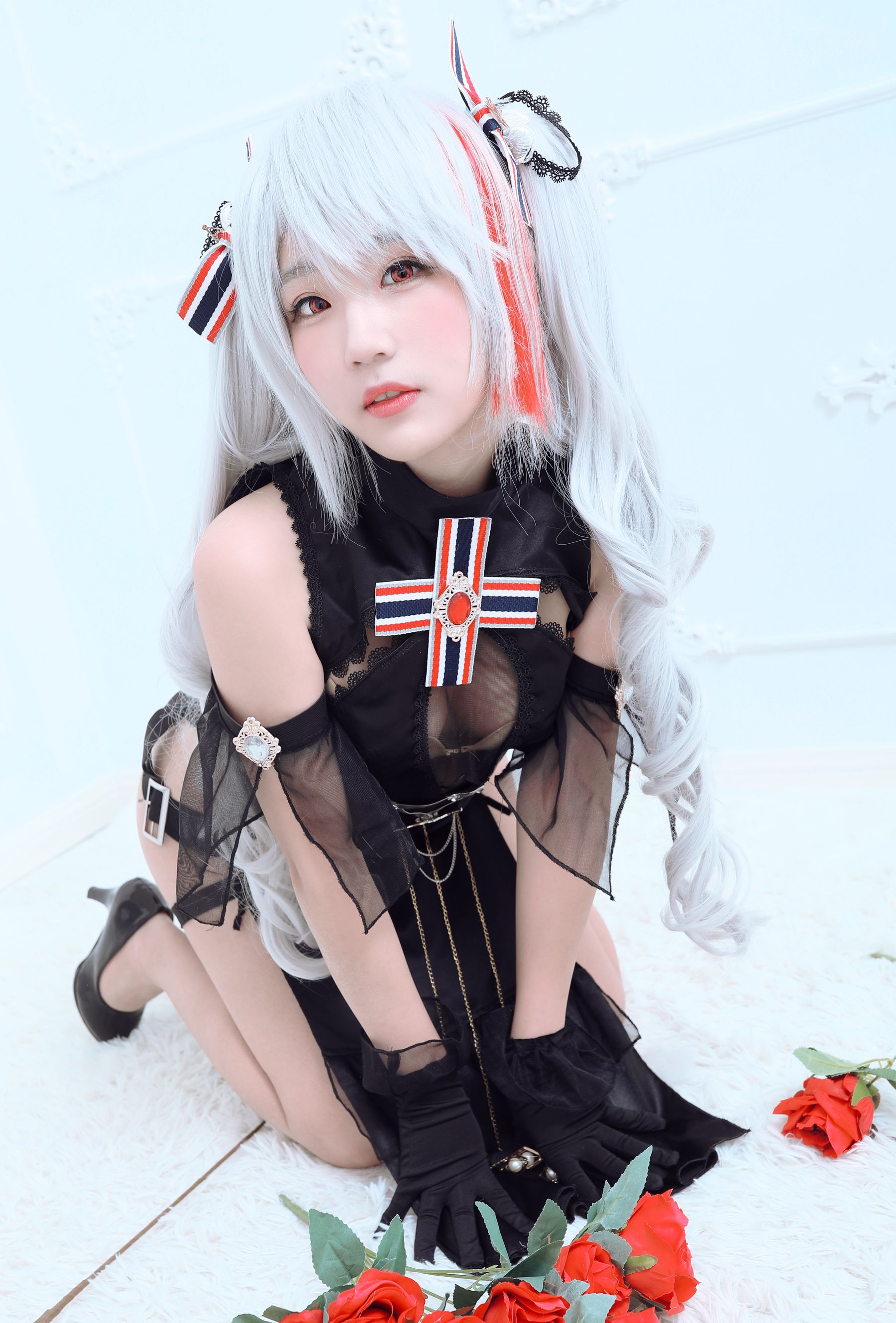 [网红COSER写真] 动漫博主Mime弥美 - 碧蓝航线 欧根亲王