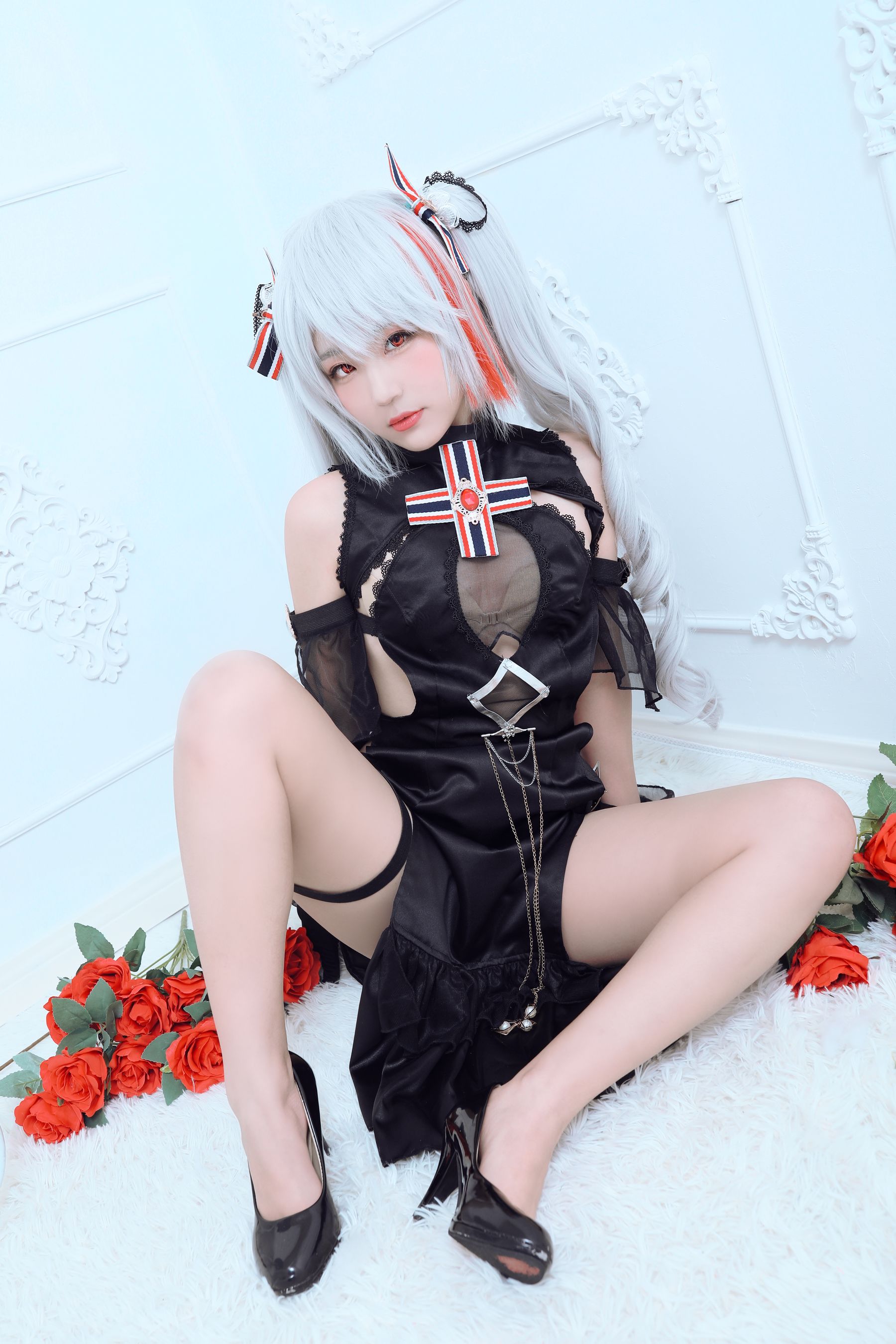 [网红COSER写真] 动漫博主Mime弥美 - 碧蓝航线 欧根亲王