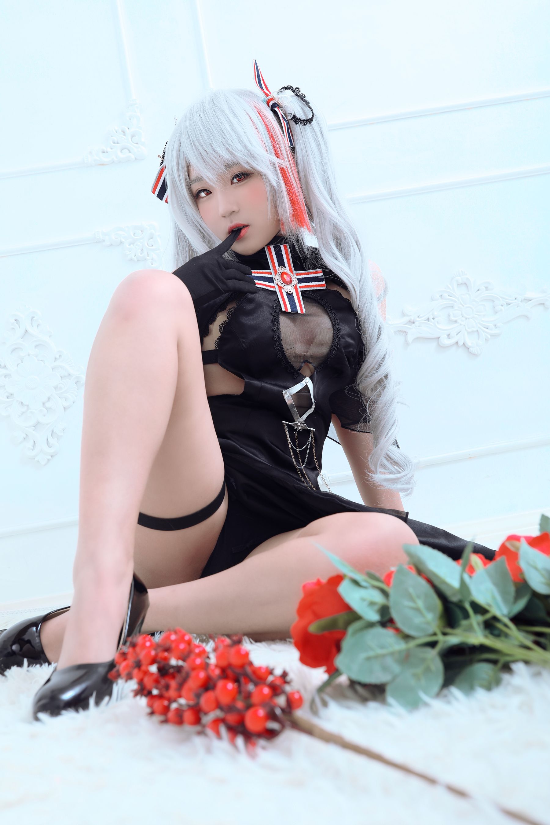 [网红COSER写真] 动漫博主Mime弥美 - 碧蓝航线 欧根亲王