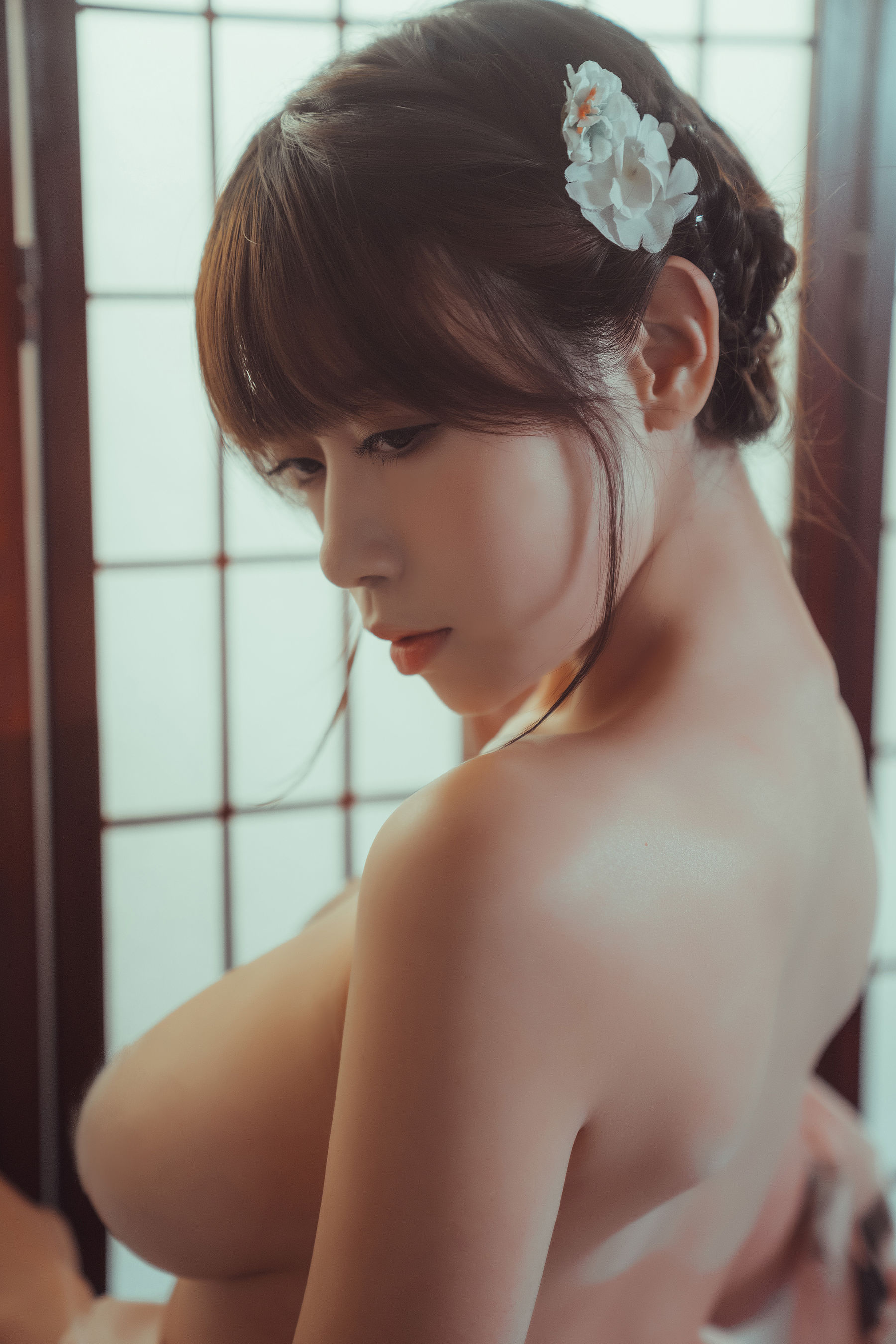 [网红COSER写真] 萌妹奈汐酱nice - 老板娘 4.0