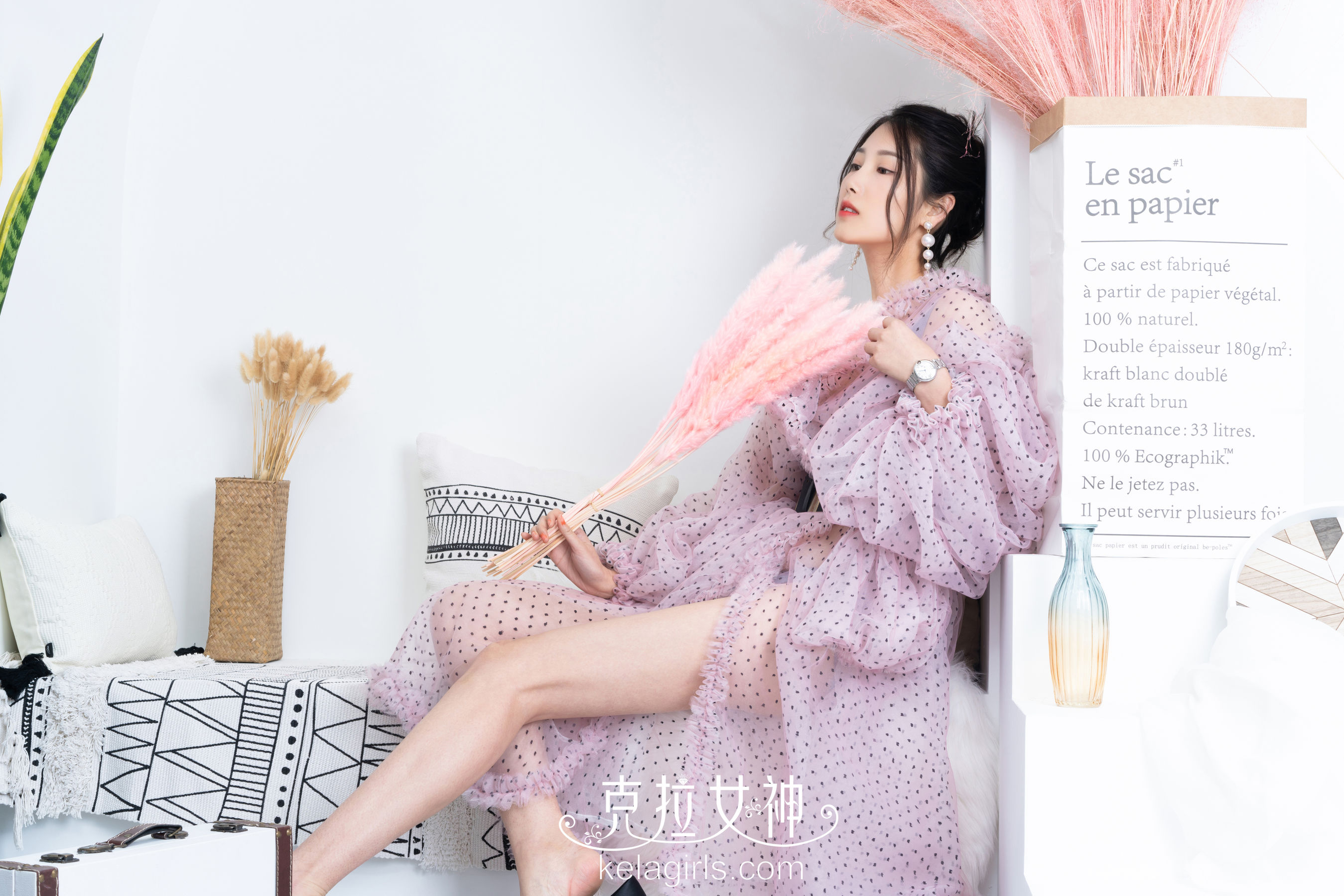 [克拉女神Kelagirls]  王睿 赤脚红尖