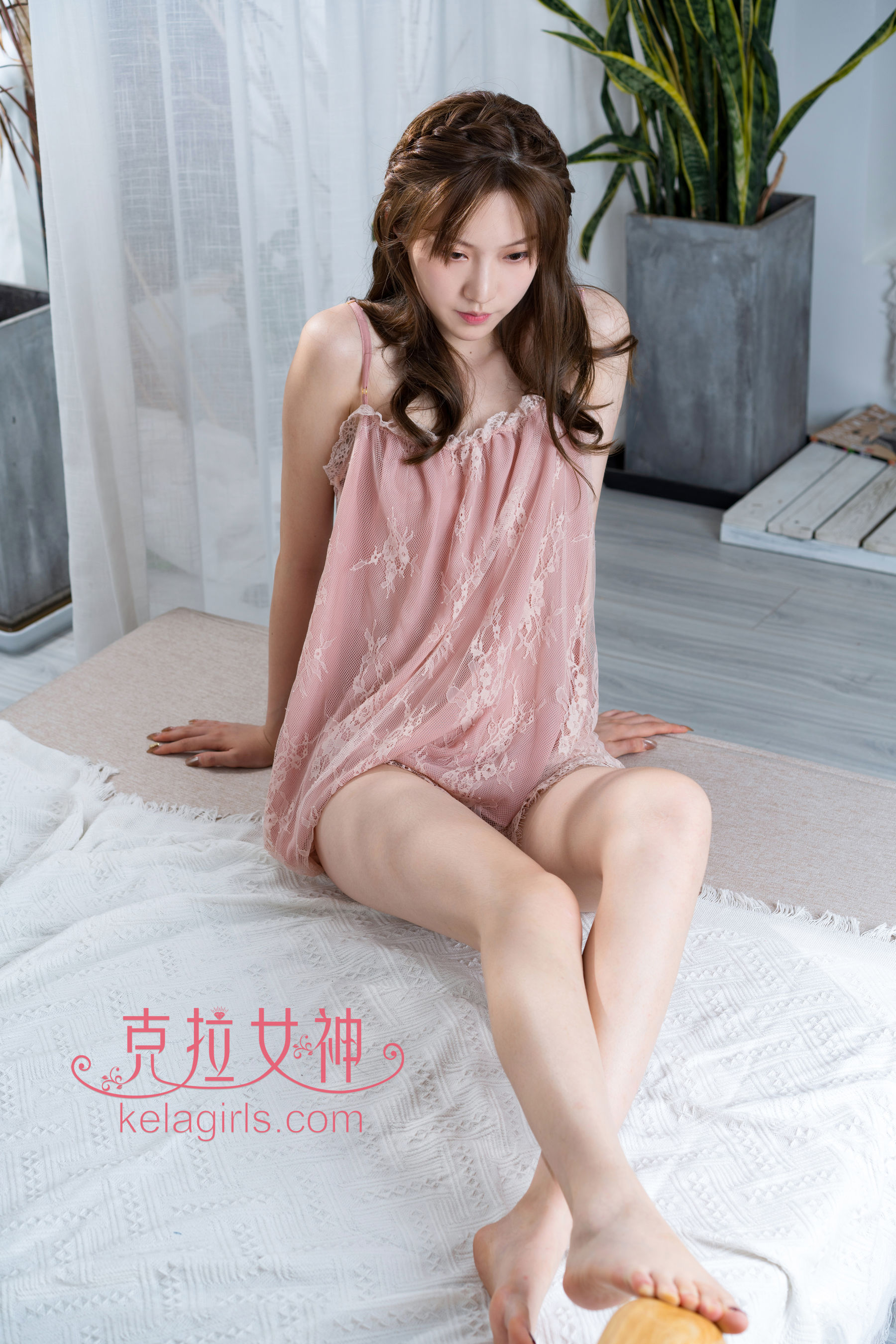 [克拉女神Kelagirls]  芊芊 粉桃女友