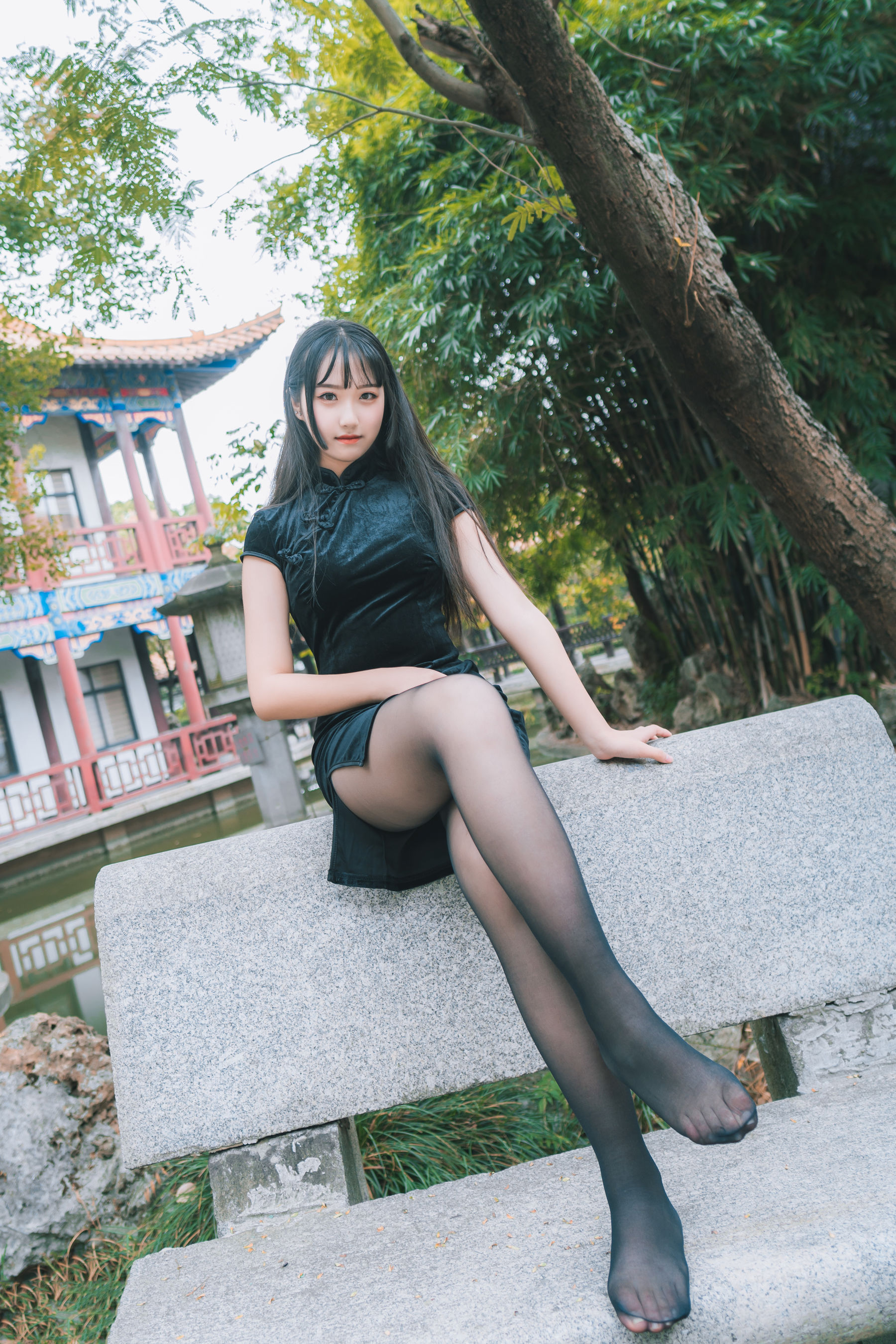 [喵糖映画] VOL.461 lovely呆玄 - 旗袍园游