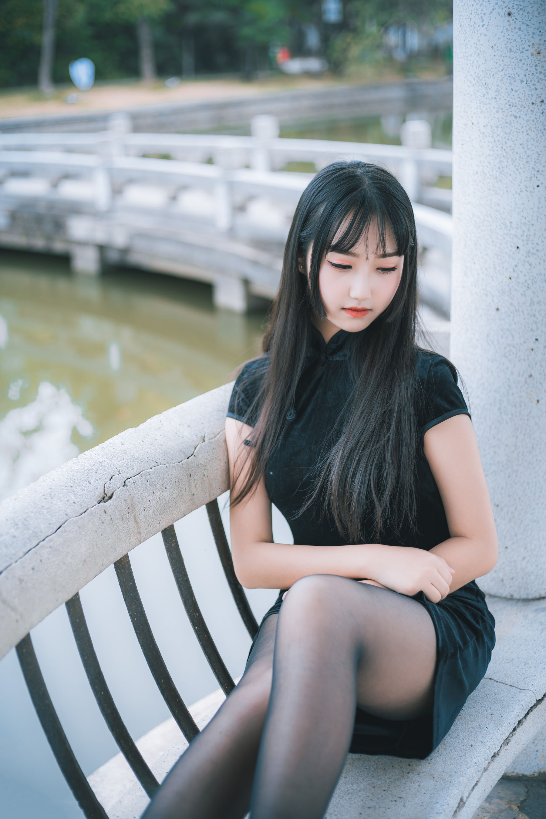 [喵糖映画] VOL.461 lovely呆玄 - 旗袍园游