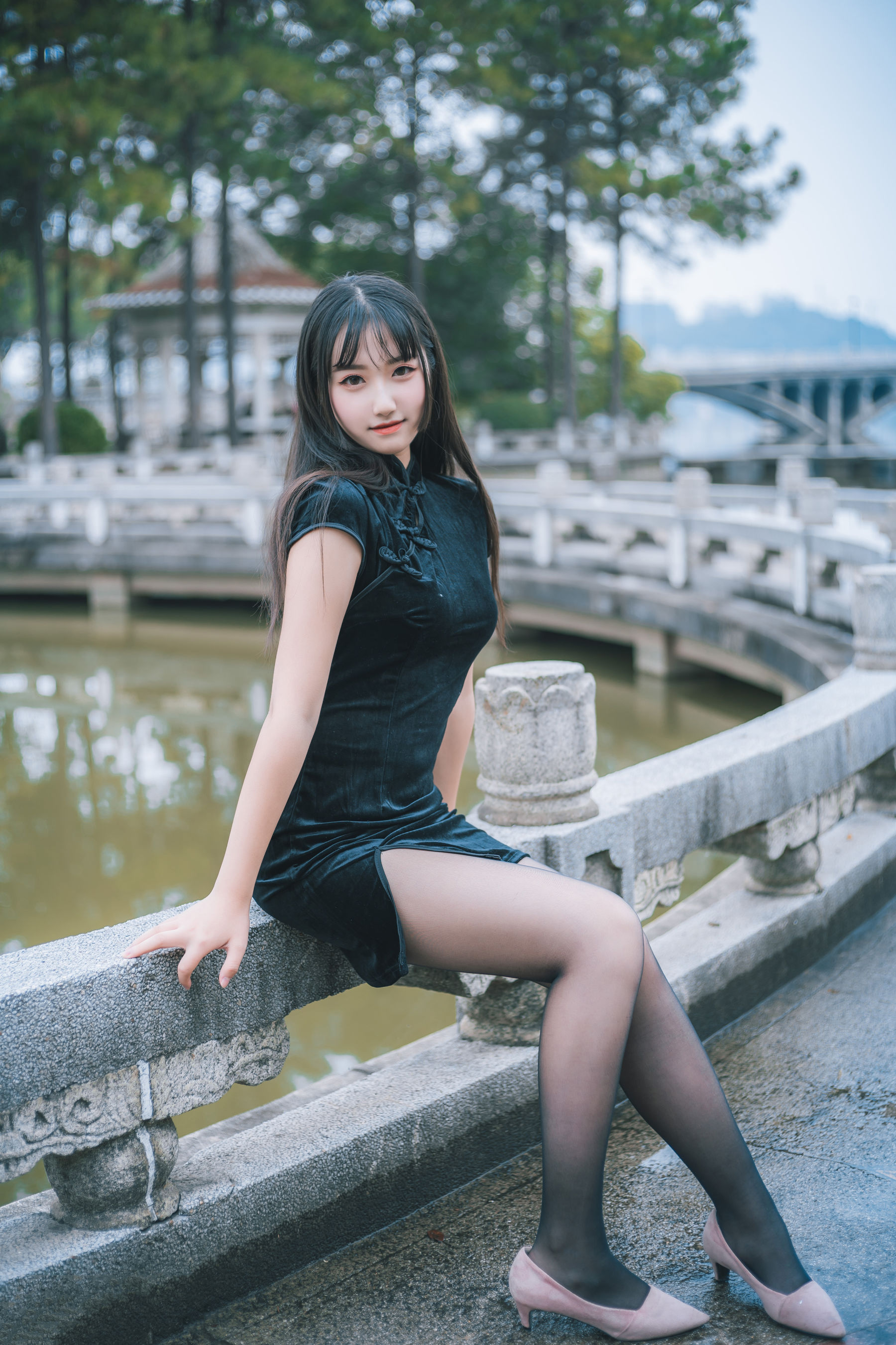 [喵糖映画] VOL.461 lovely呆玄 - 旗袍园游