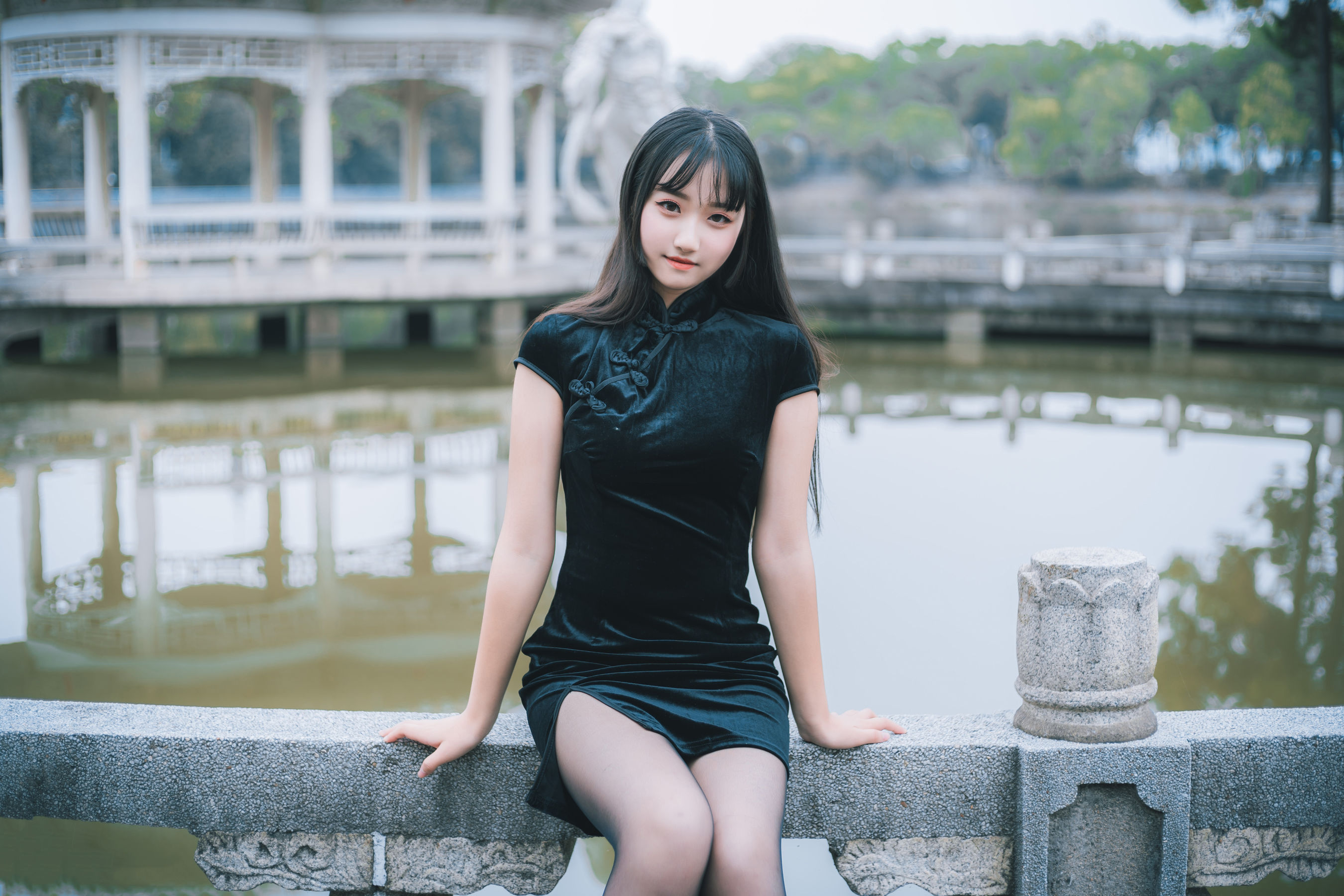 [喵糖映画] VOL.461 lovely呆玄 - 旗袍园游