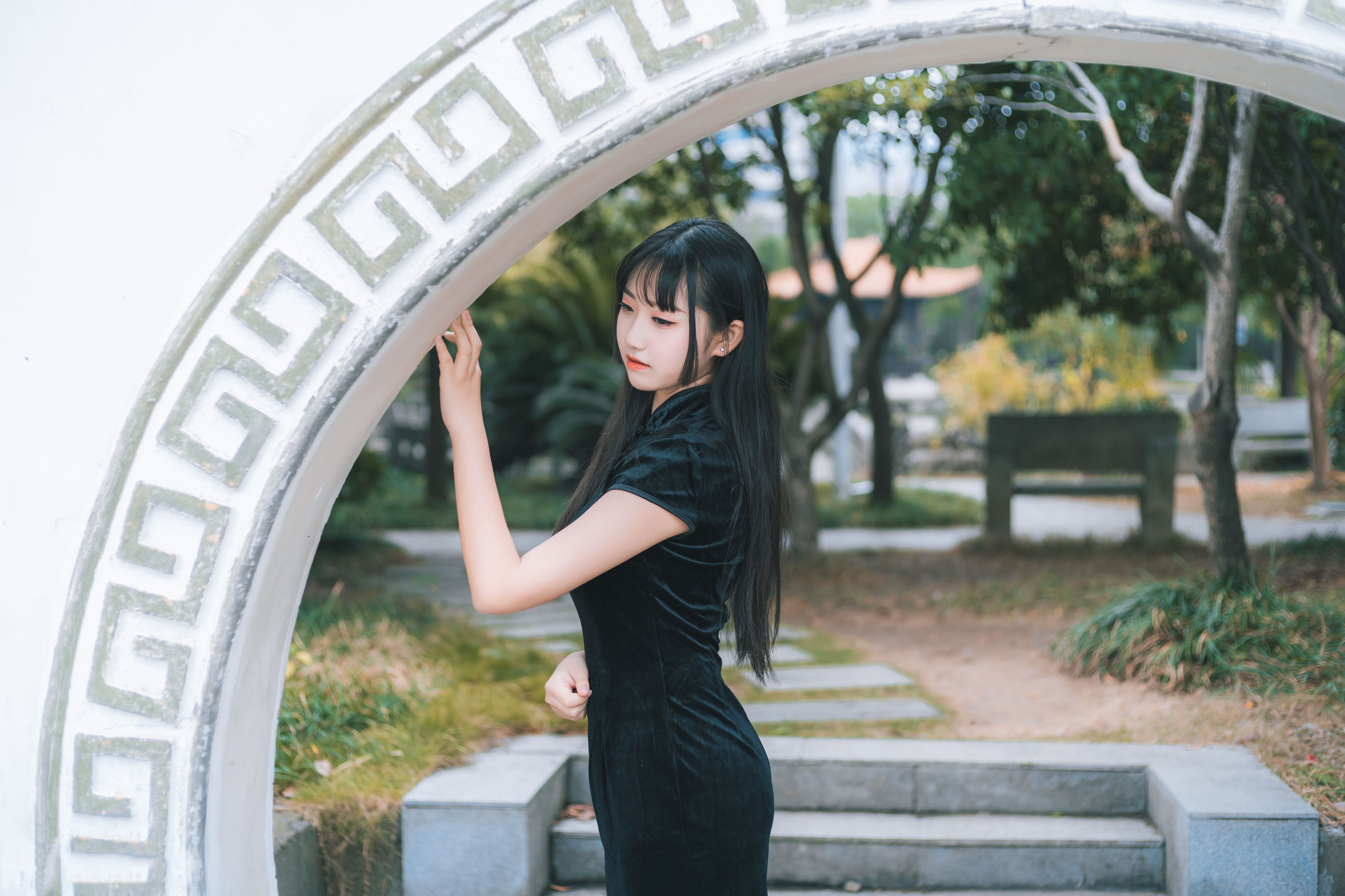 [喵糖映画] VOL.461 lovely呆玄 - 旗袍园游