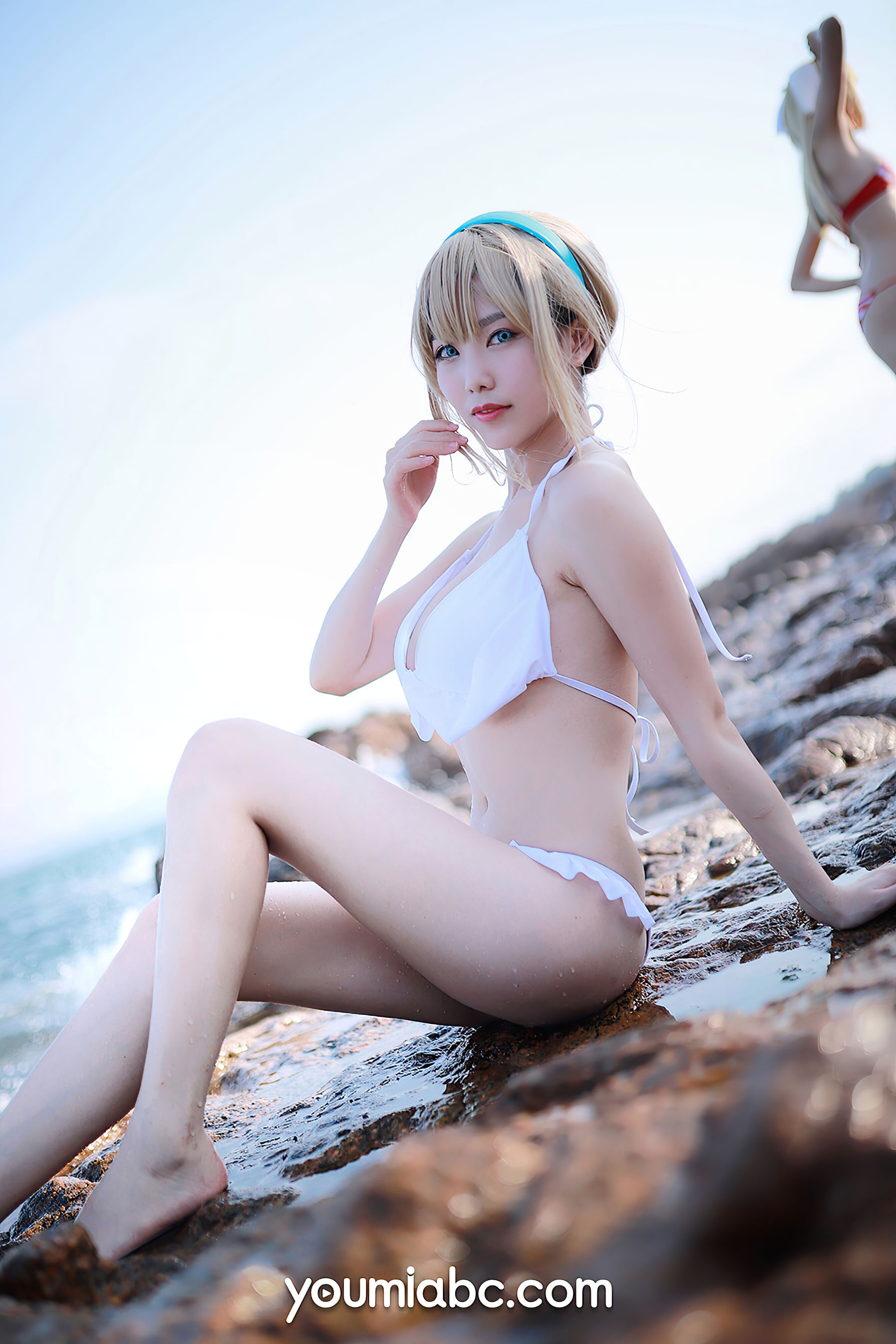 [尤蜜YouMi]  抖娘利世 海边的索米