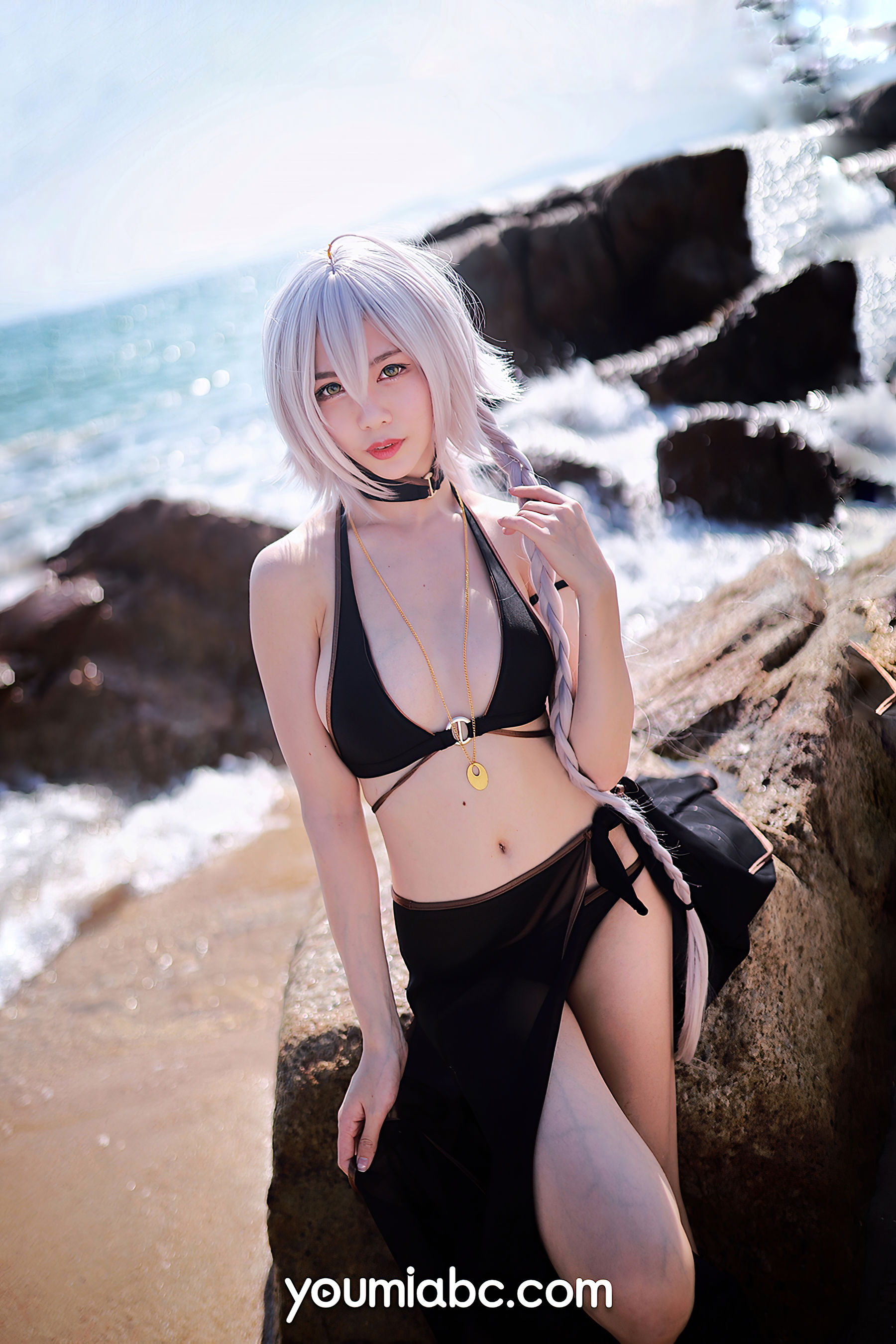 [尤蜜YouMi]  抖娘利世 FGO~泳装黑贞德